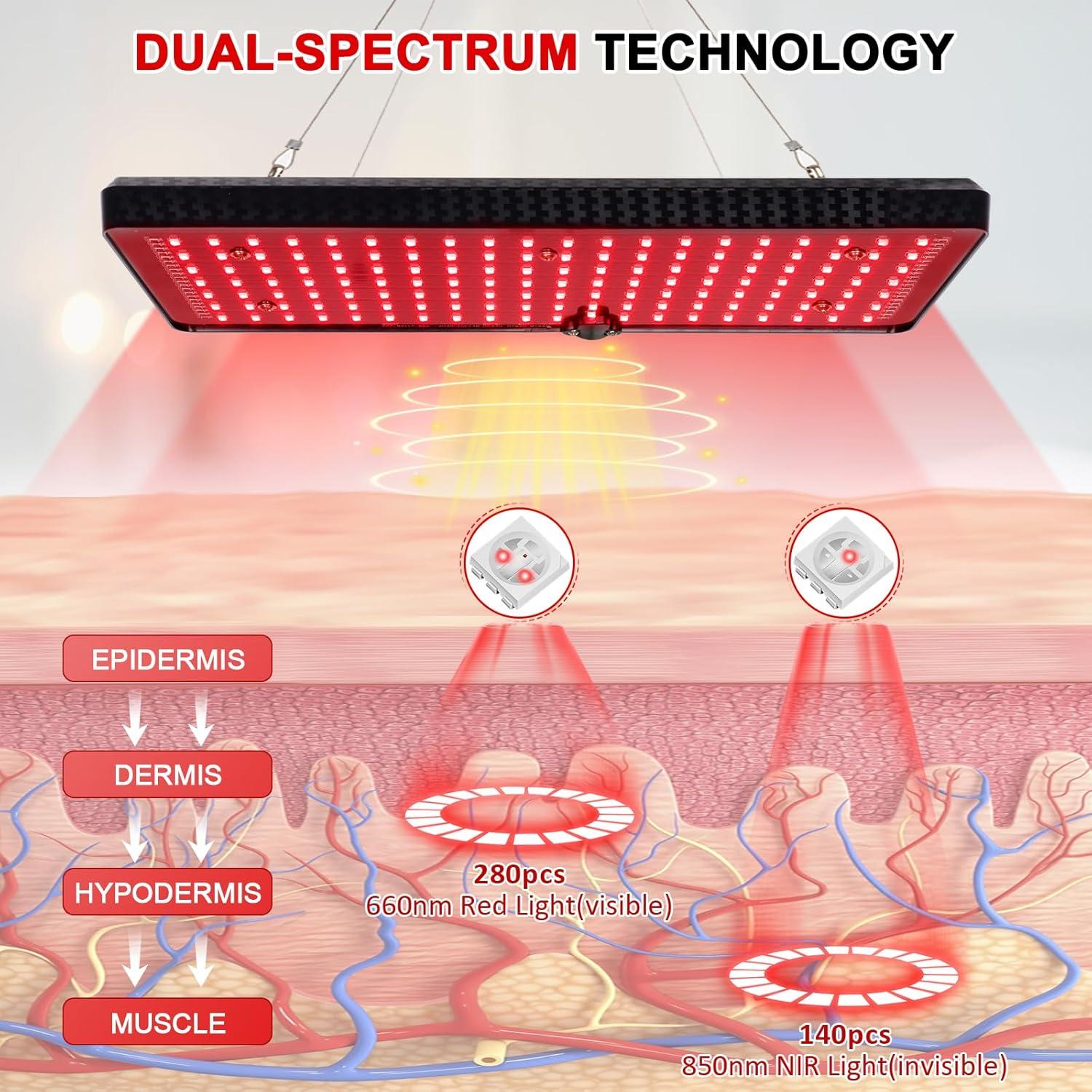 Lámpara de Terapia de Luz Roja SAVILER SVL-13 Alivio Dolor
