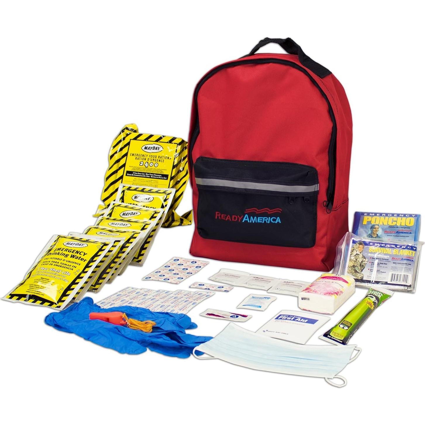Kit de Emergencia Ready America 70180 para 1 Persona 3 Días