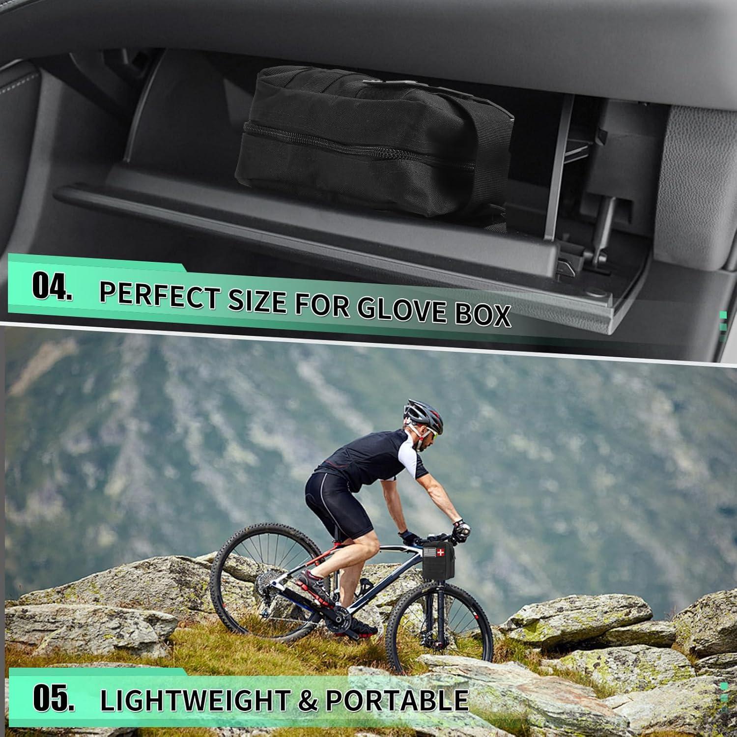 Kit de Primeros Auxilios 171PCS Abpir con Supervivencia y Carpa