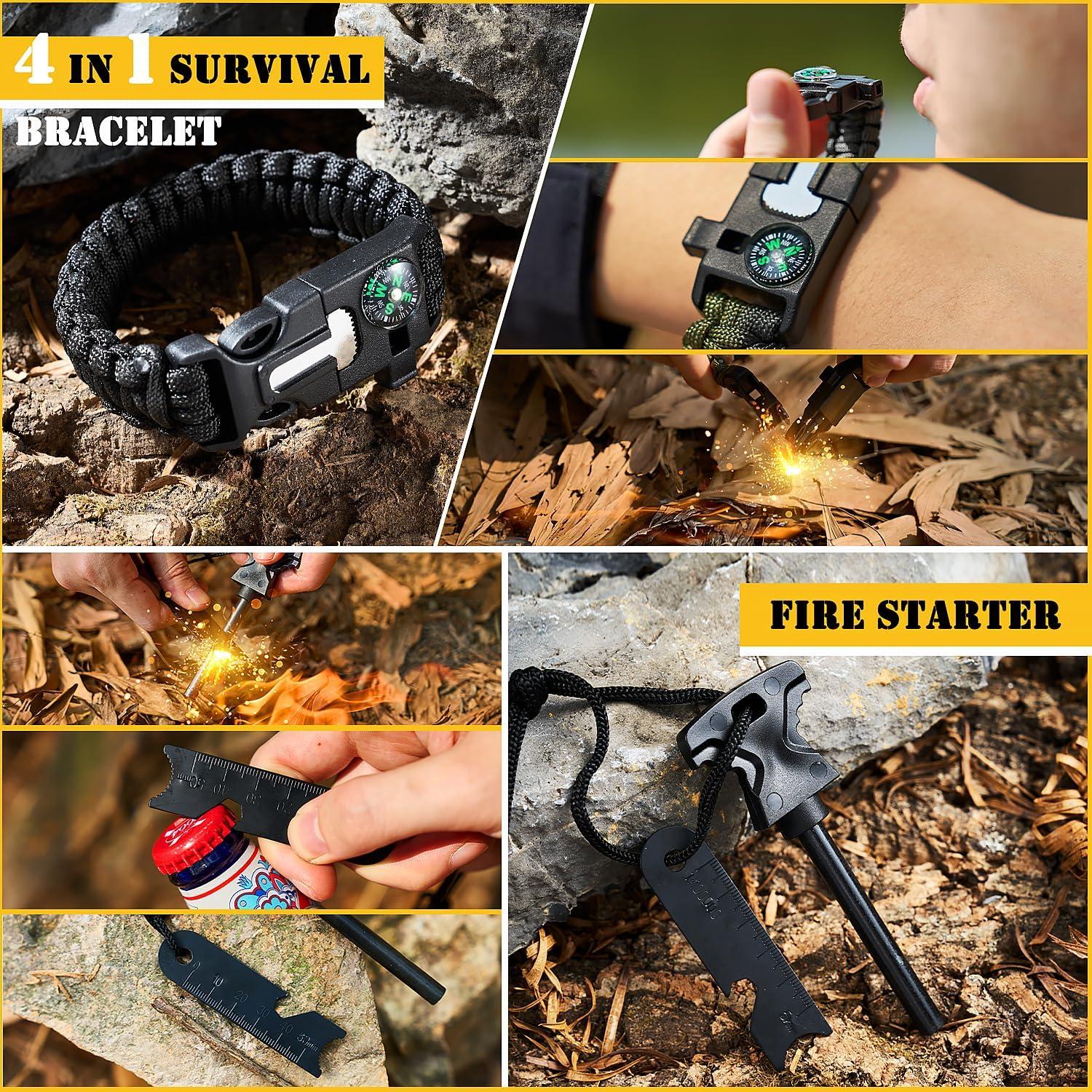 Kit de Supervivencia Skywod 99PCS Mochila 45L Emergencias