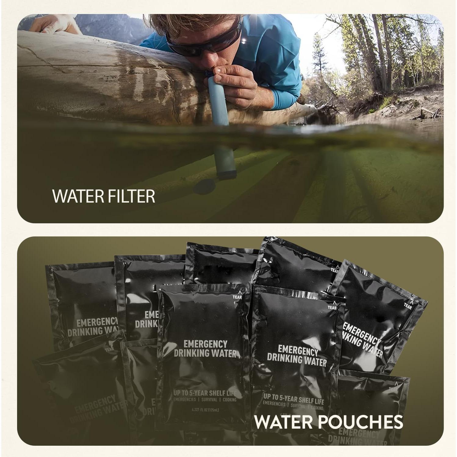 Kit de Supervivencia 72 Horas TacPreps Mochila 45L