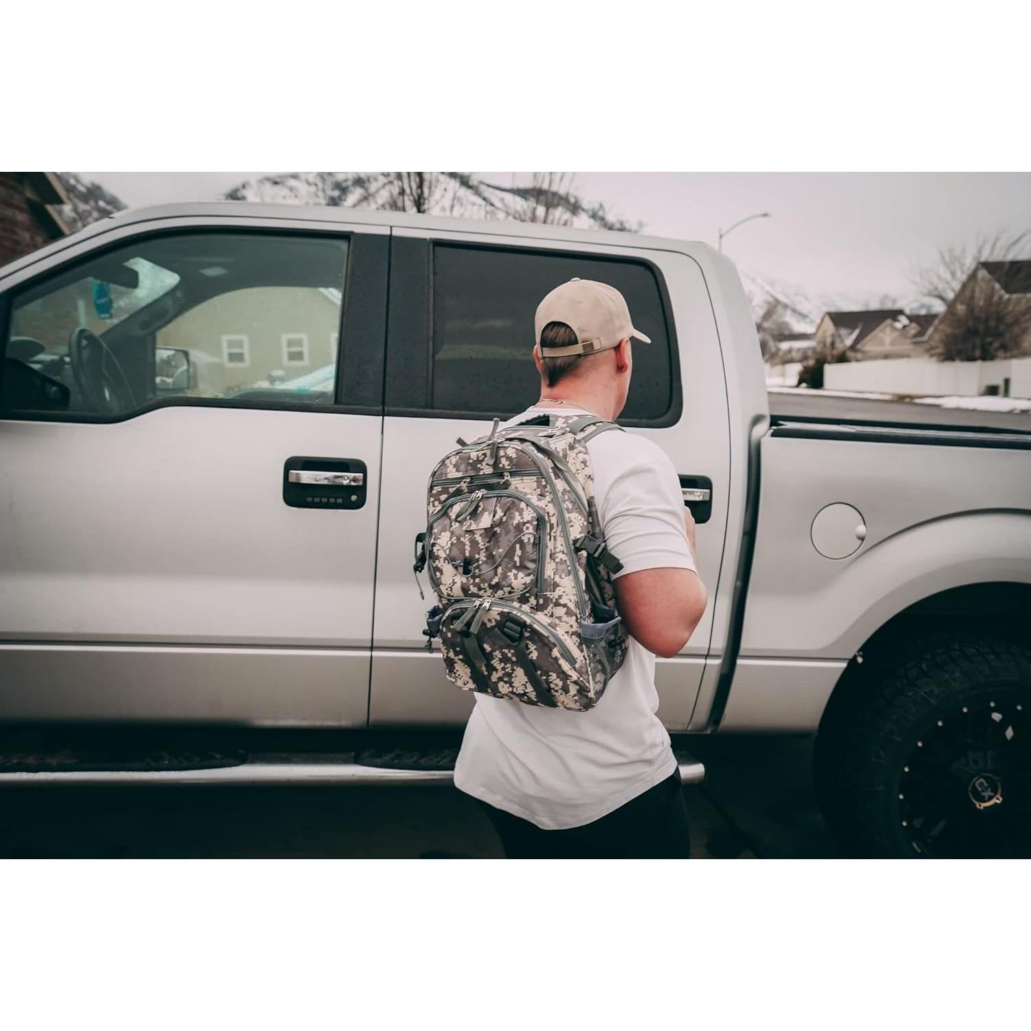 Mochila de Emergencia Blue Seventy-Two Pro Camo 72 Horas