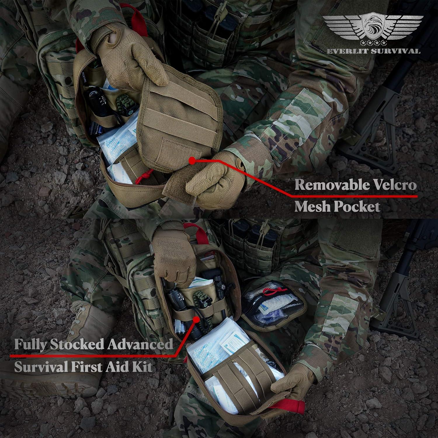 Kit de Primeros Auxilios Everlit 161 Piezas para Emergencias