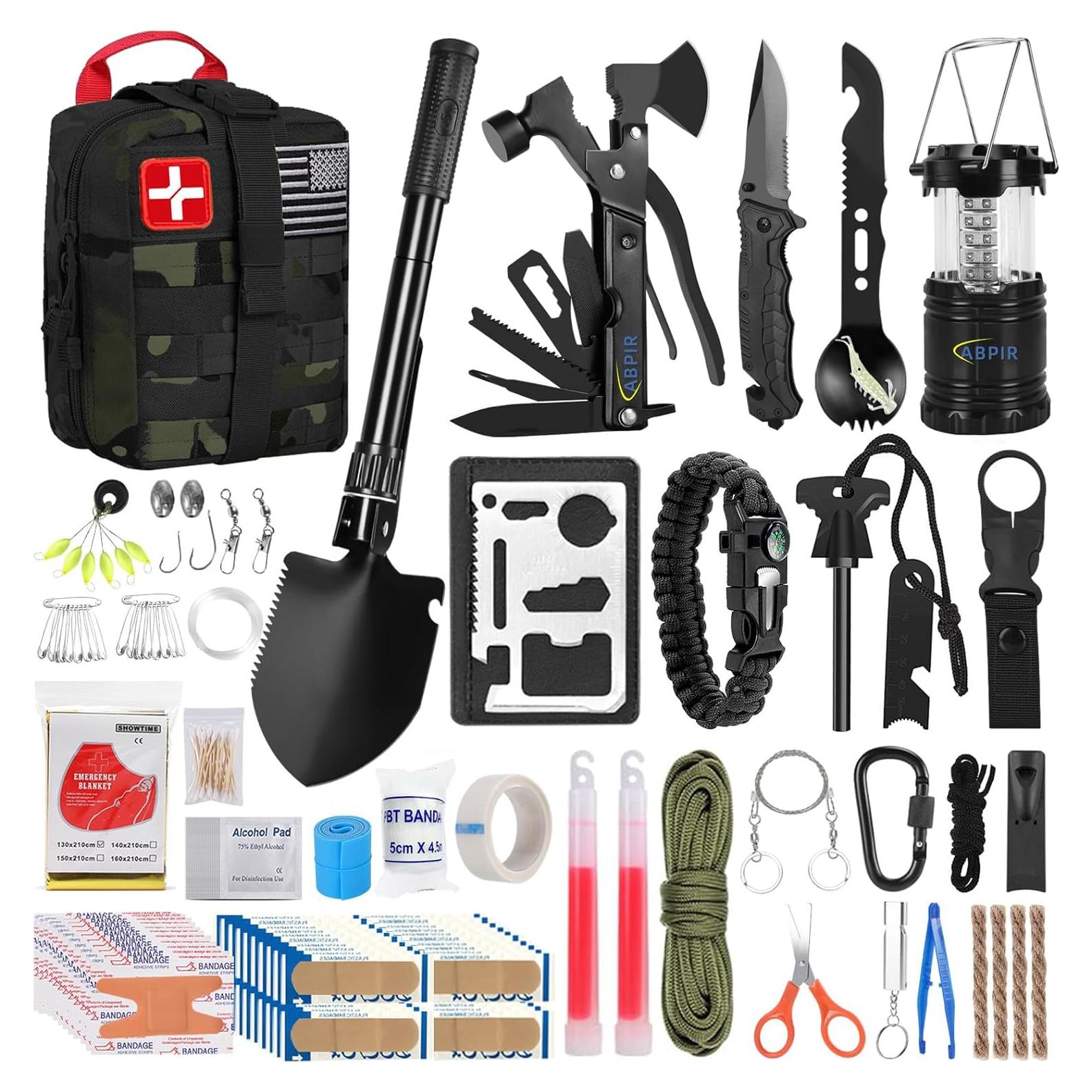 Kit de Primeros Auxilios Abpir 170 Piezas para Supervivencia