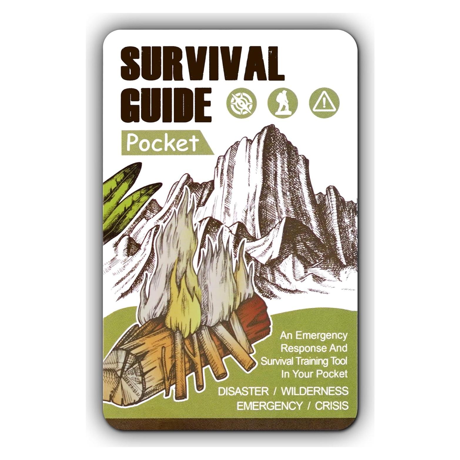 Guía de Supervivencia Estenio Kits de Emergencia Compacto