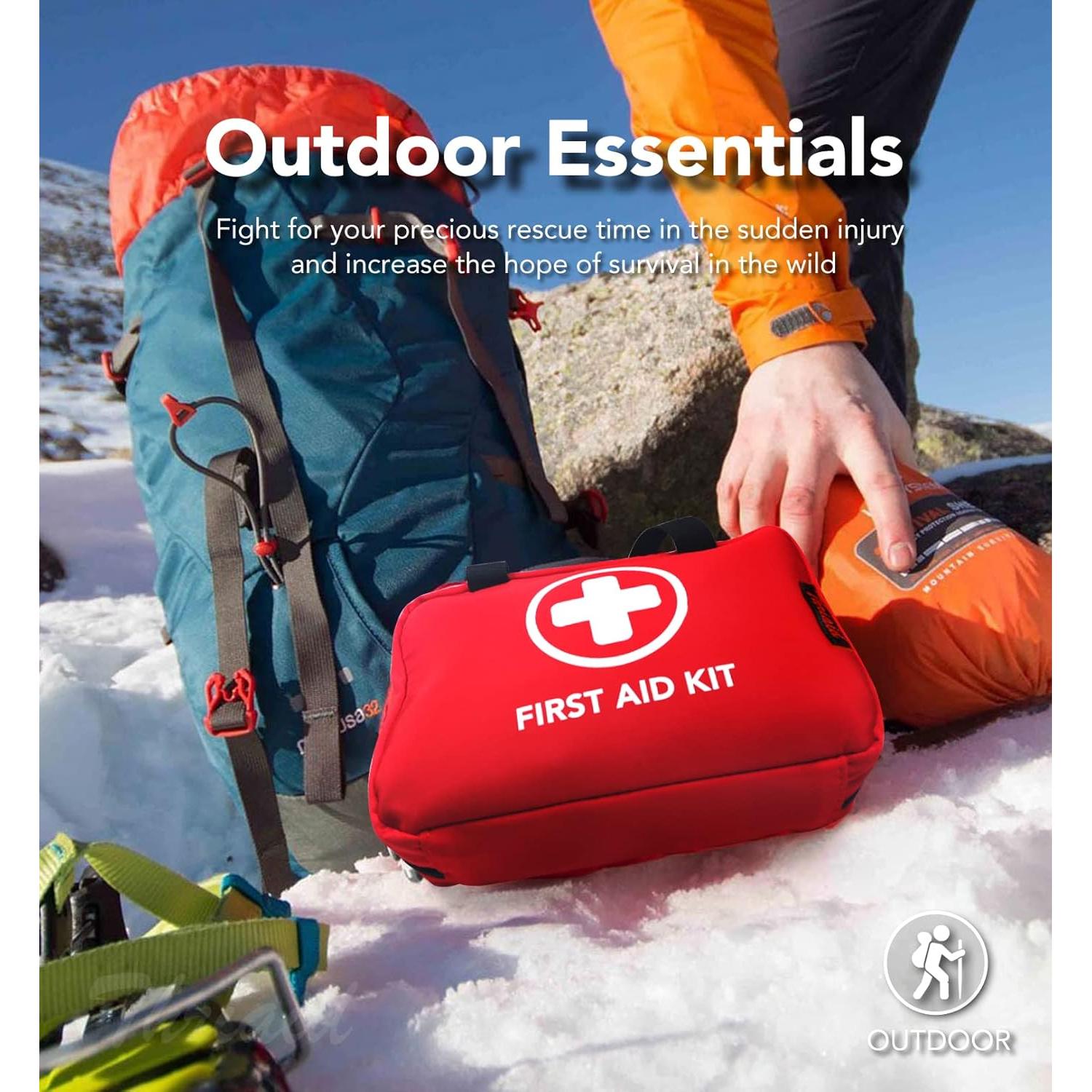 Kit de Primeros Auxilios THRIAID 330 Piezas Impermeable