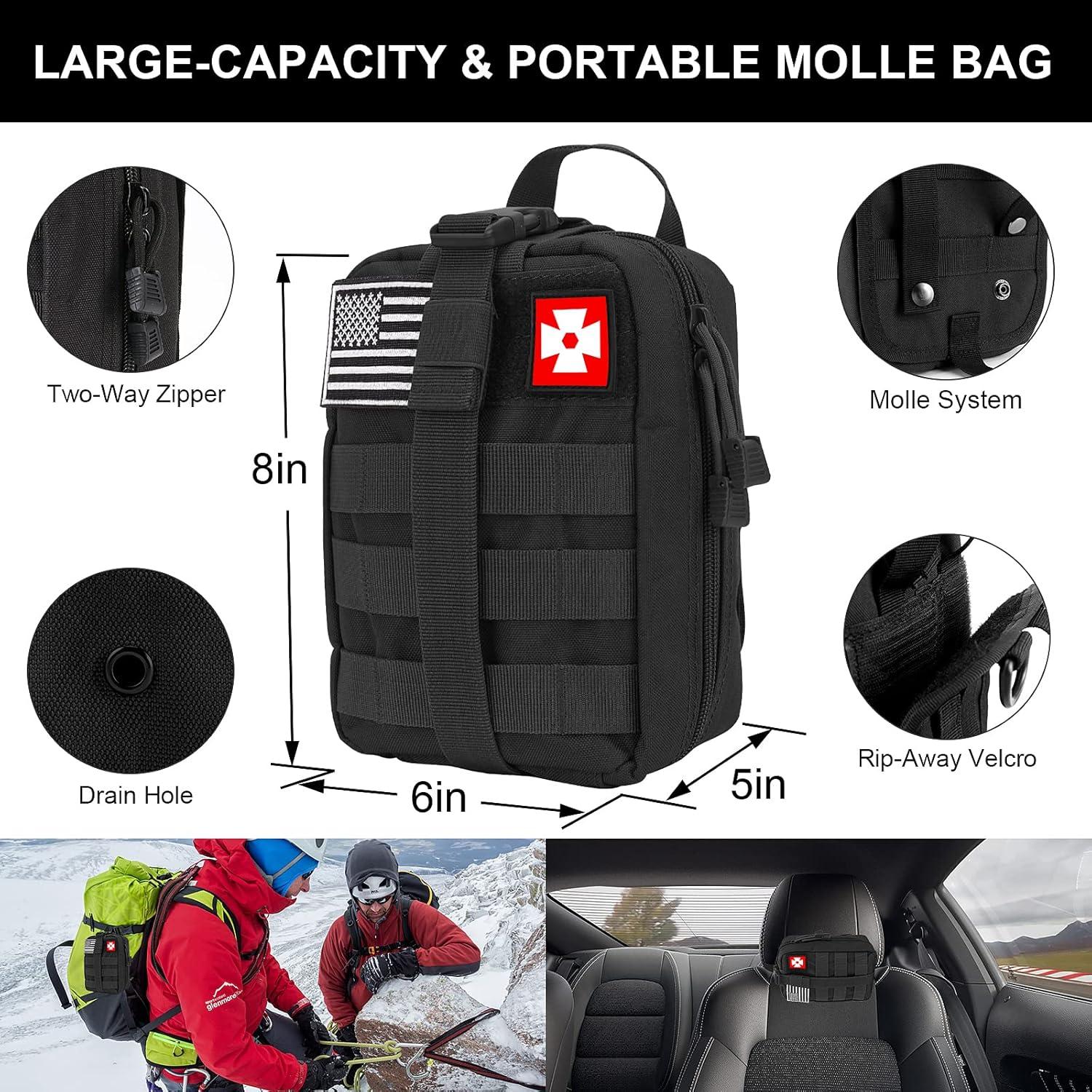 Kit de Supervivencia 210 Piezas Kleclcw para Camping