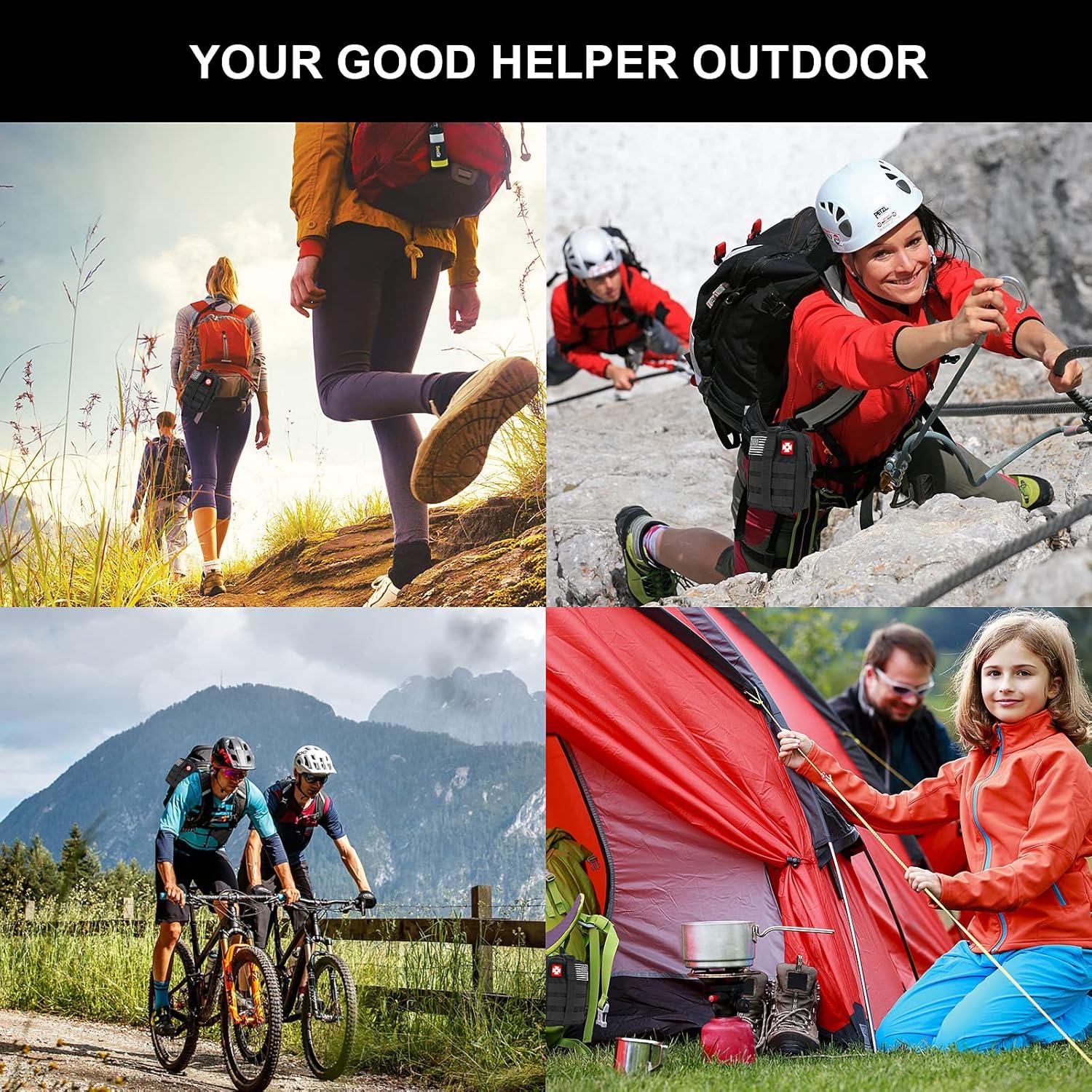 Kit de Supervivencia 210 Piezas Kleclcw para Camping