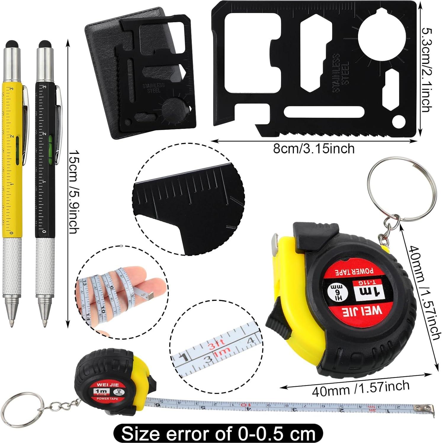 Juego de Llaveros Destornillador Mini Lasnten 50 Pcs