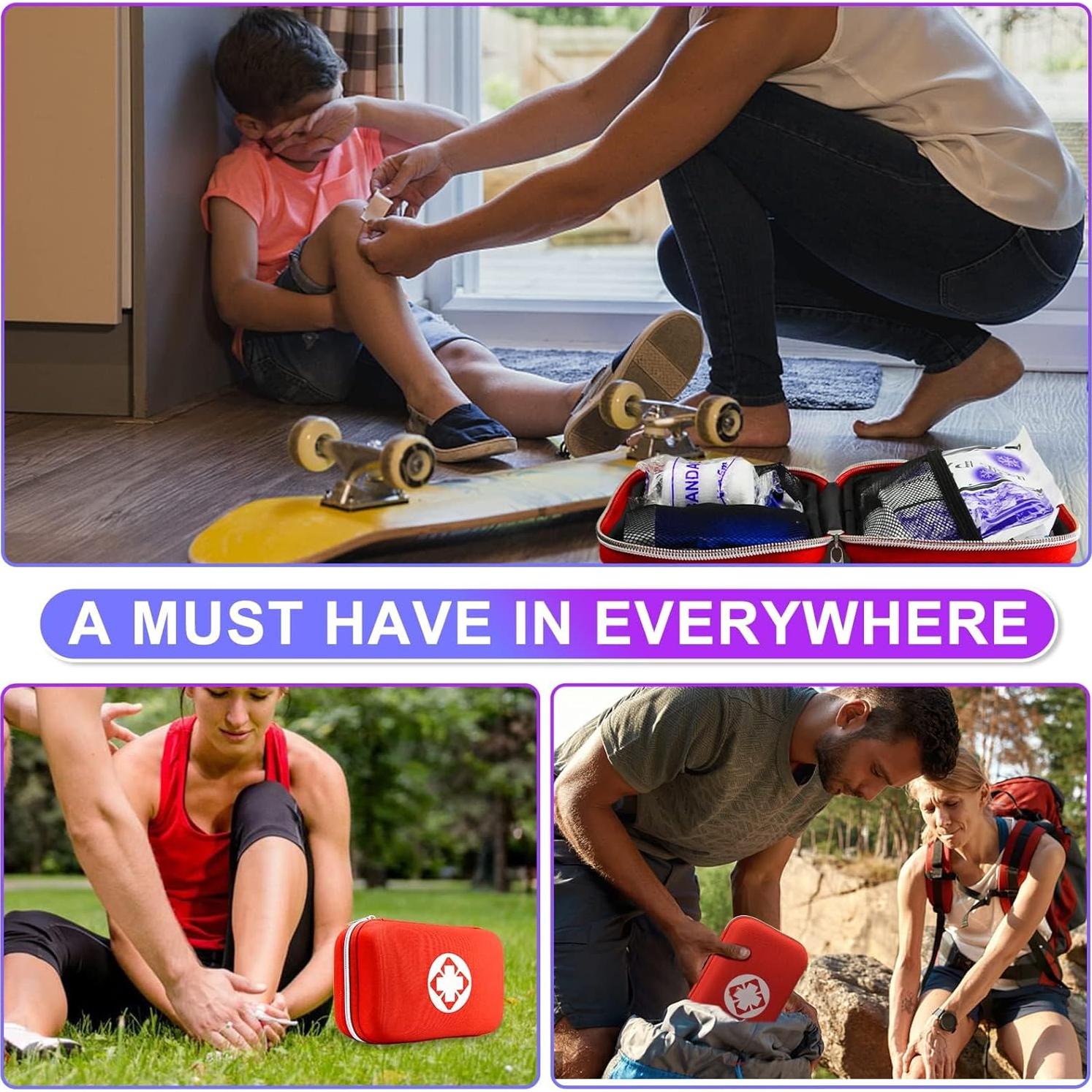 Kit de Primeros Auxilios YIDERBO 275 Piezas Compacto