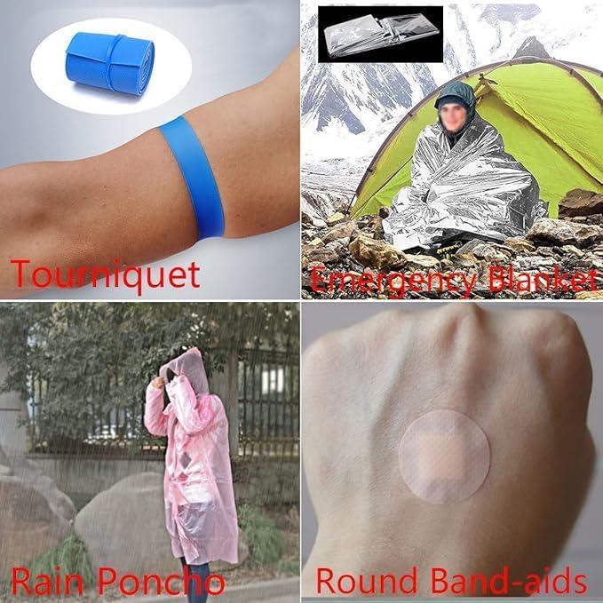 Kit de Primeros Auxilios Terrernce Bolsa Médica Táctica Negra