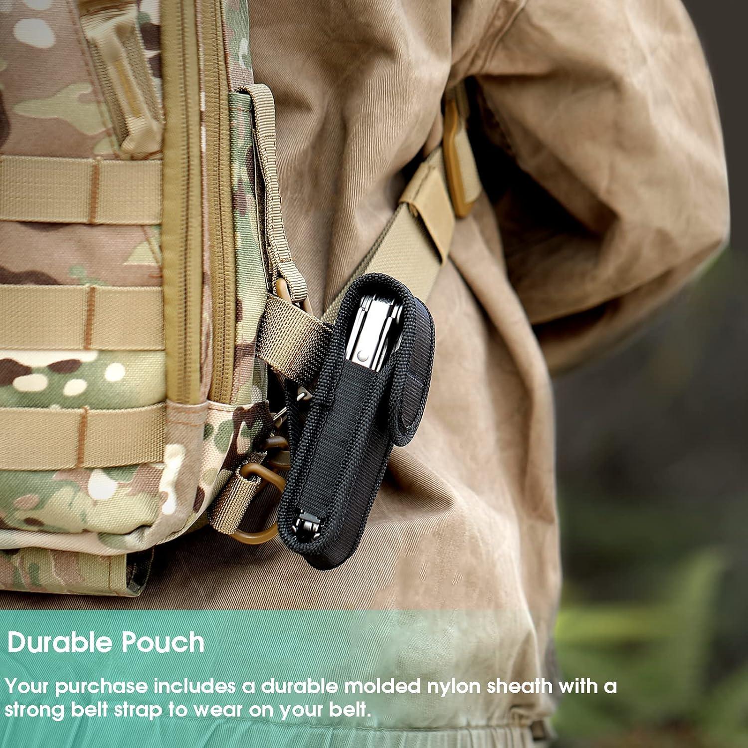 Cuchillo Multiherramienta SIUPRO SD-10 19 en 1 Acero Inoxidable