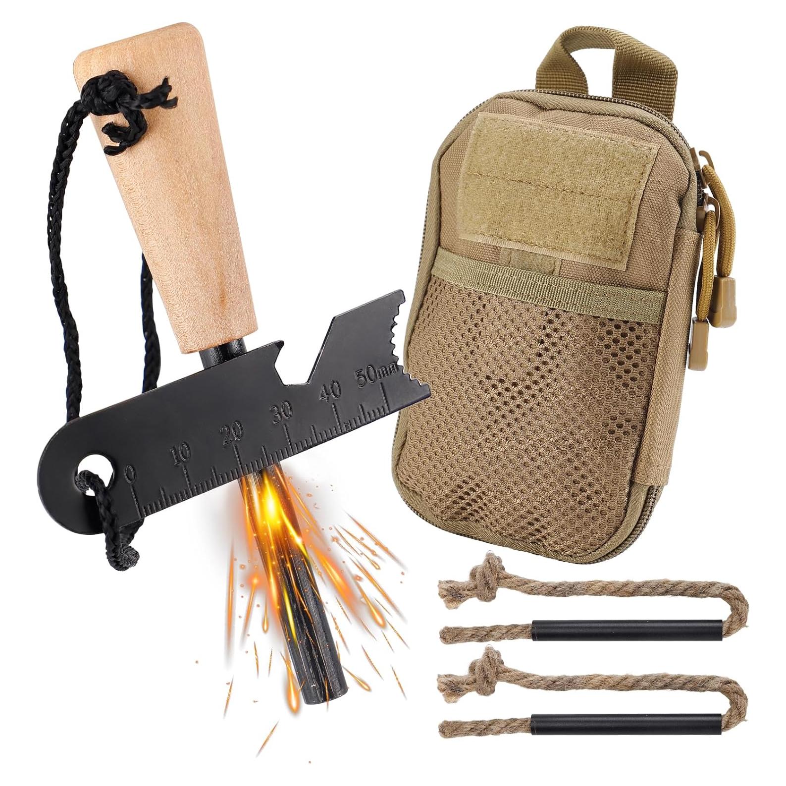 Kit de Inicio de Fuego Acostop con Bolsa Multifuncional