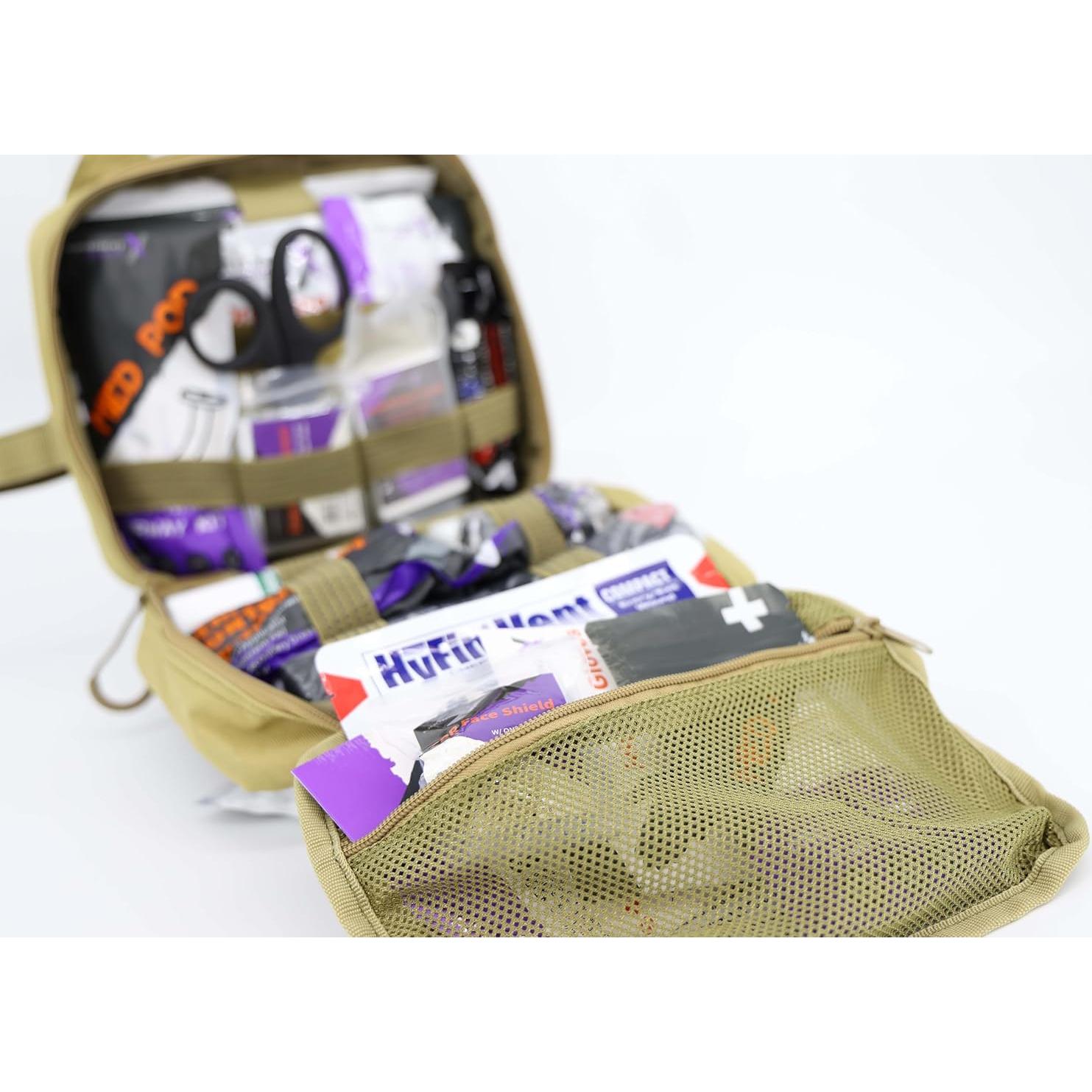 Kit IFAK Táctico Lightning X con Montaje para Reposacabezas