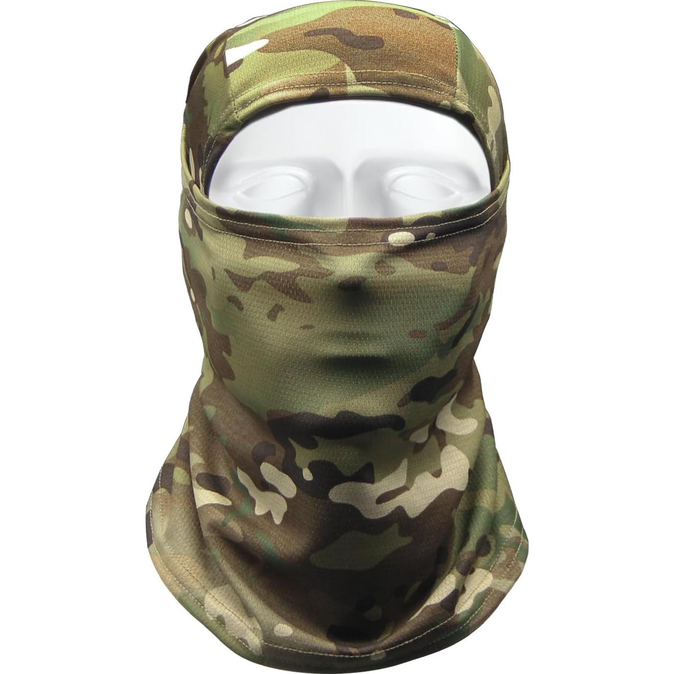 Máscara Balaclava Camo BLIENCE para Esquí y Ciclismo