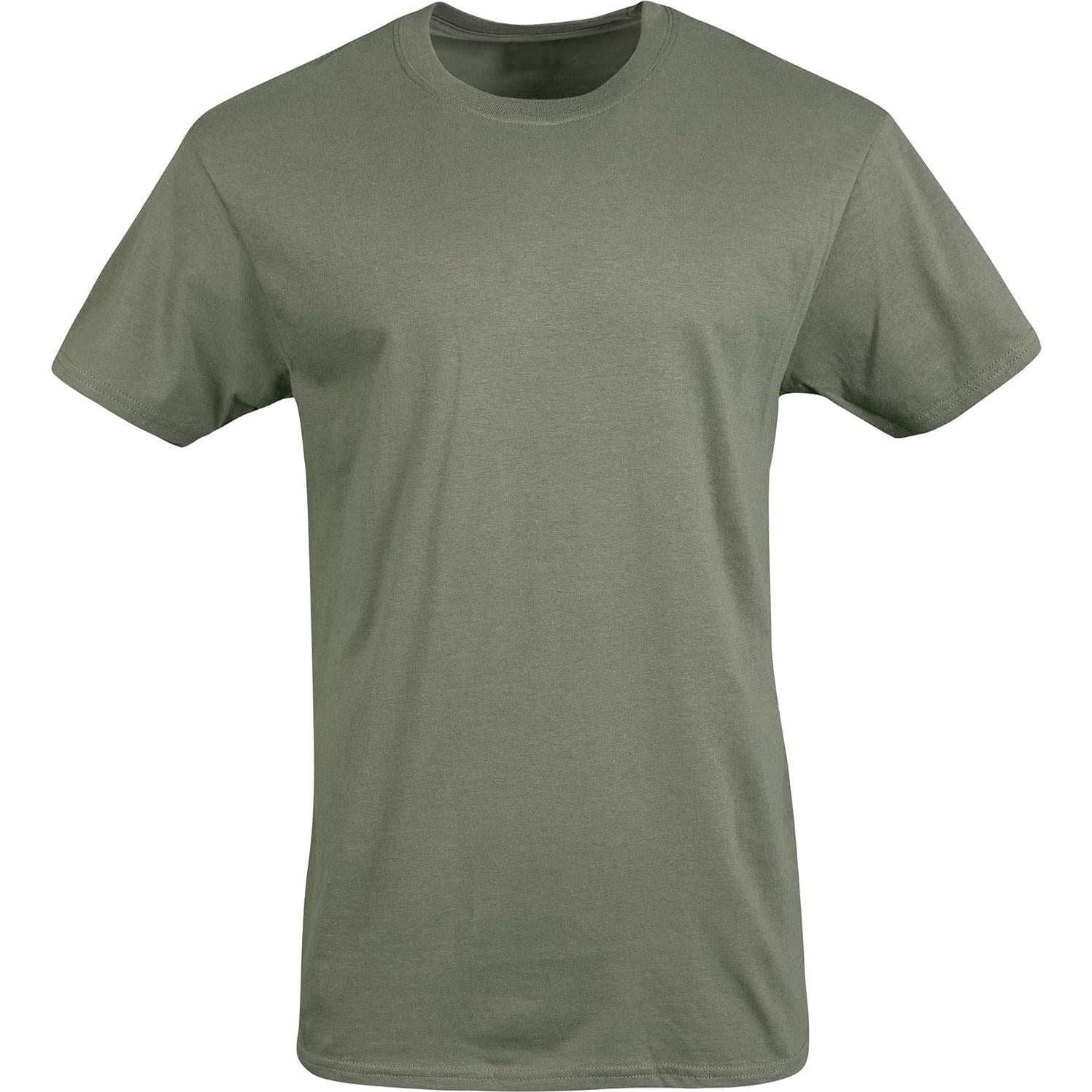 Mens Crew T-Shirts, Multipack, Style G1100