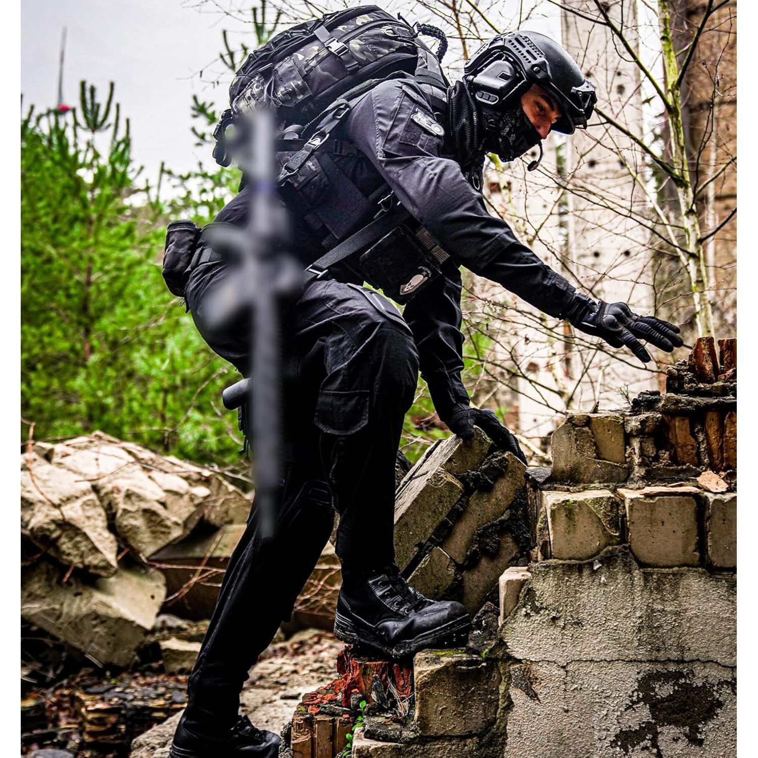 G3 Combat Uniform Set for Men Tactical Camouflage Clothing Hunting Paintball Suit with Knee & Elbow Pads