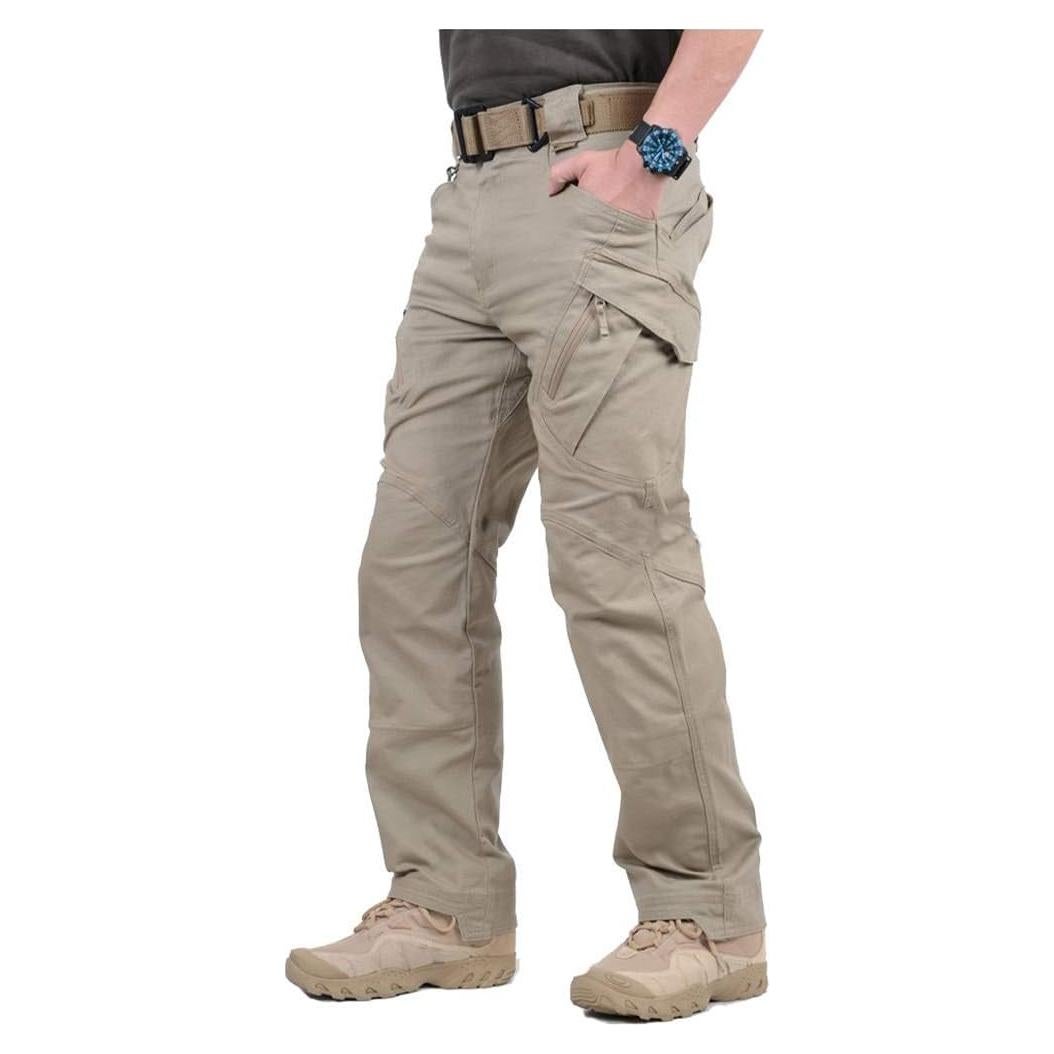 CARWORNIC Gear Men's Hiking Tactical Pants Lightweight Cotton Outdoor Military Combat Cargo Trousers