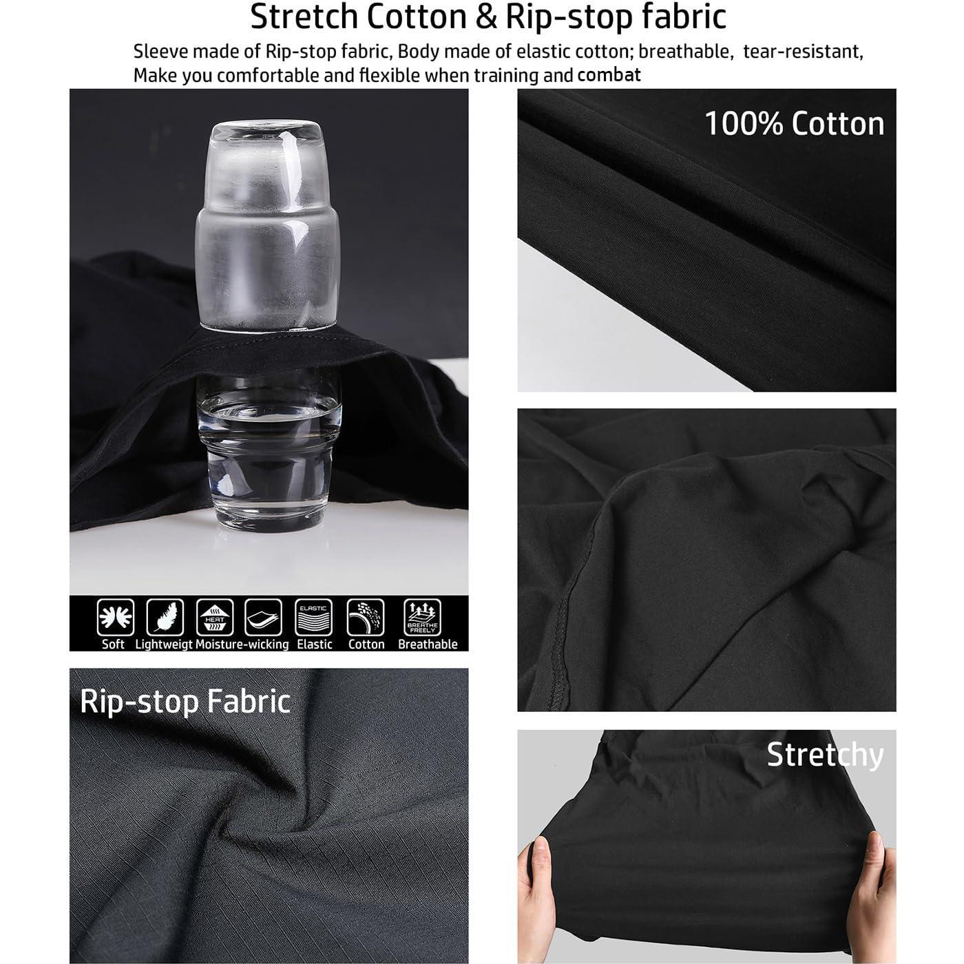 Men's Military Tactical Army Combat Long Sleeve Shirt Slim Fit Camo T-Shirt with 1/4 Zipper