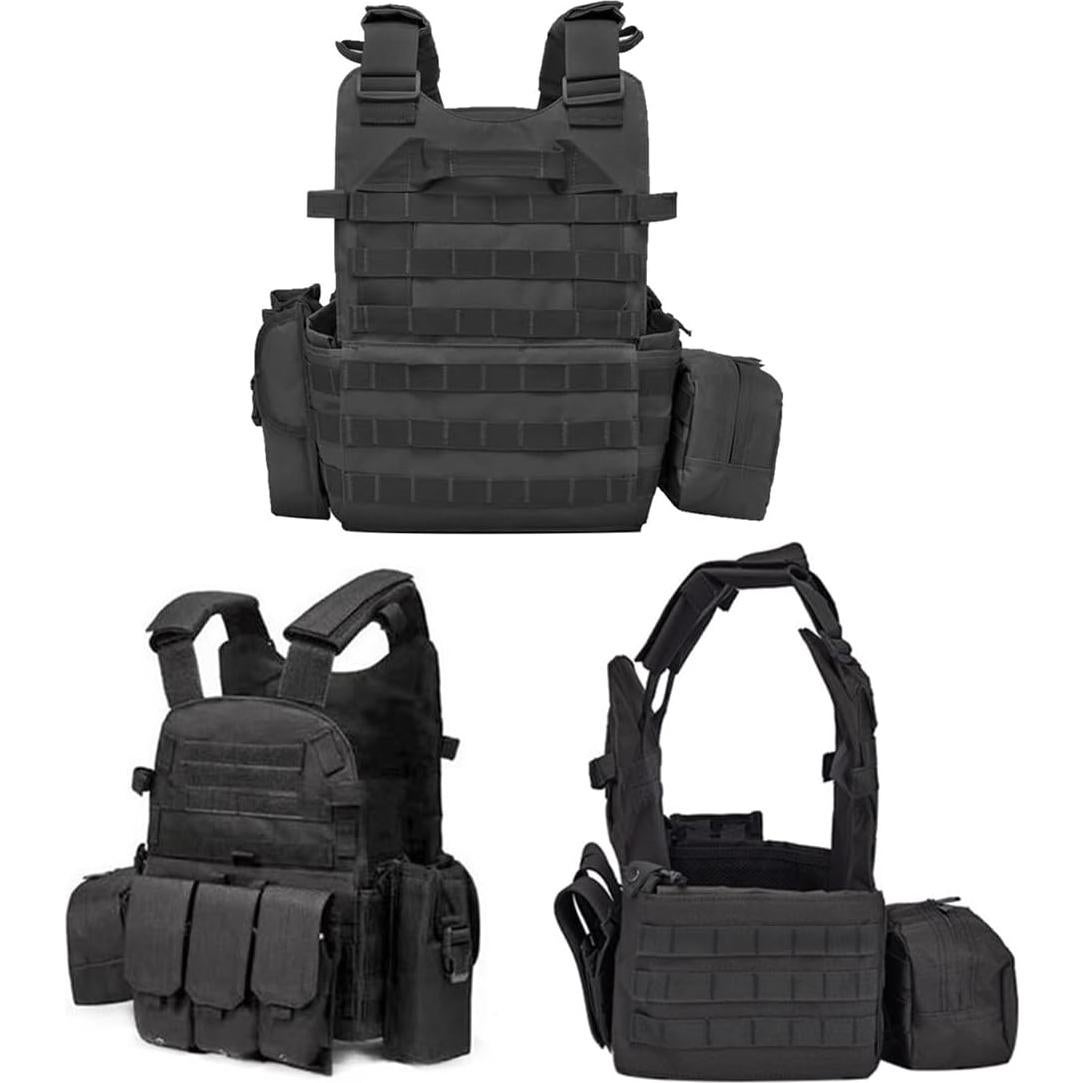 Chaleco Táctico AZB Ajustable Transpirable para Hombres