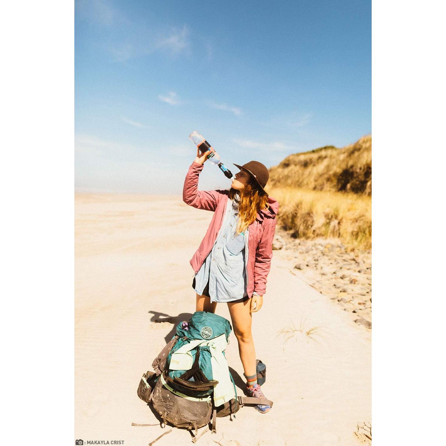 Filtro de Agua Sawyer Squeeze 2 Bolsas 32 oz Ligero