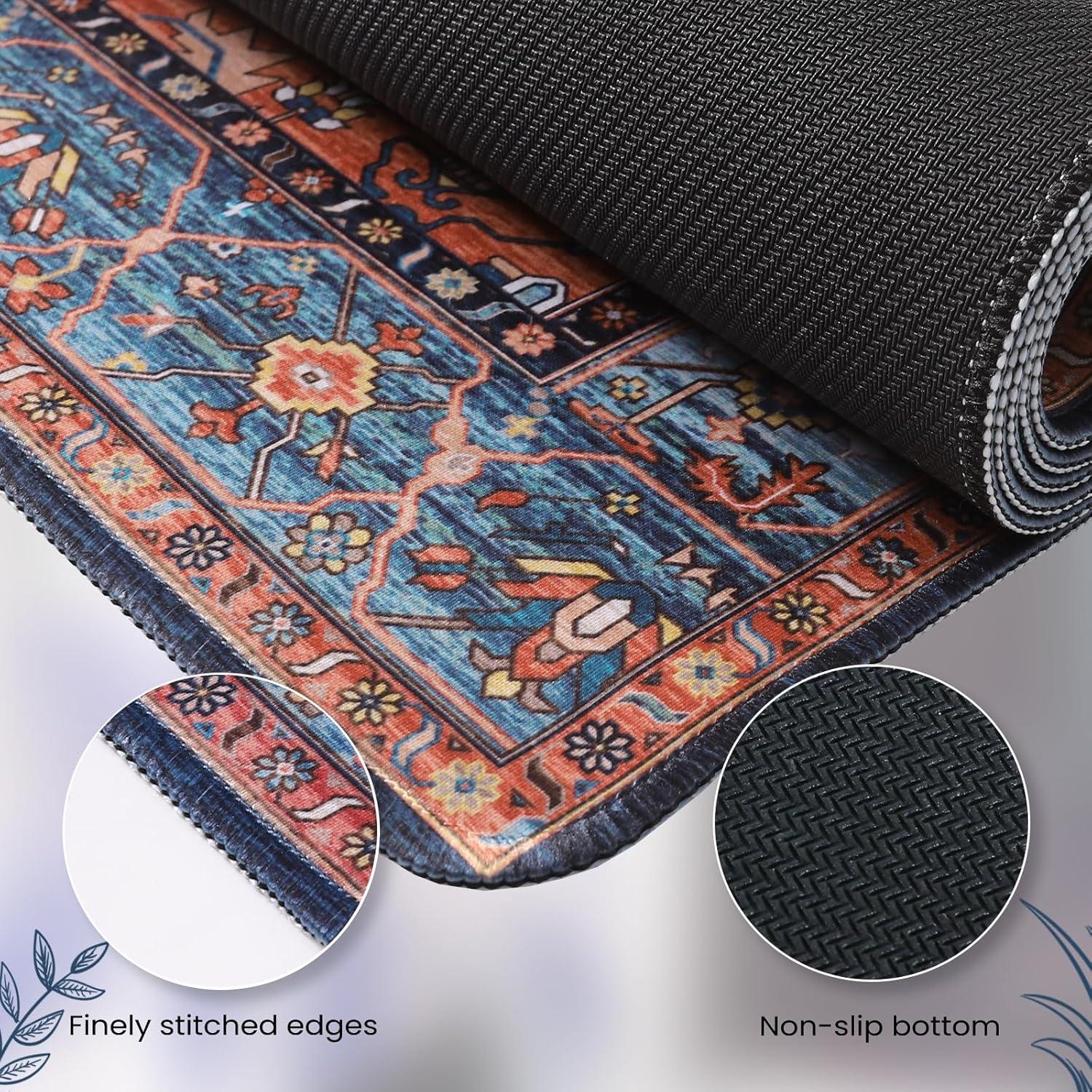 Alfombrilla de Escritorio iCasso XXL Antideslizante Marrón