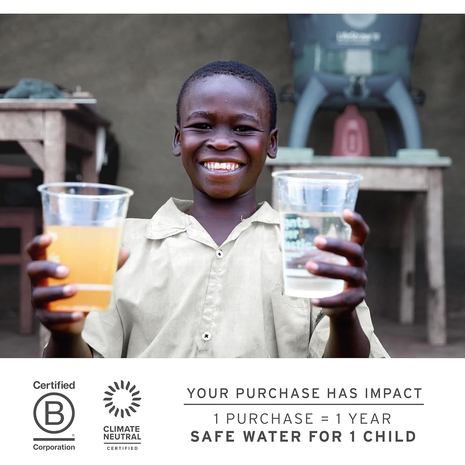 Filtro de Agua LifeStraw Peak Solo 12.95 cm Lima