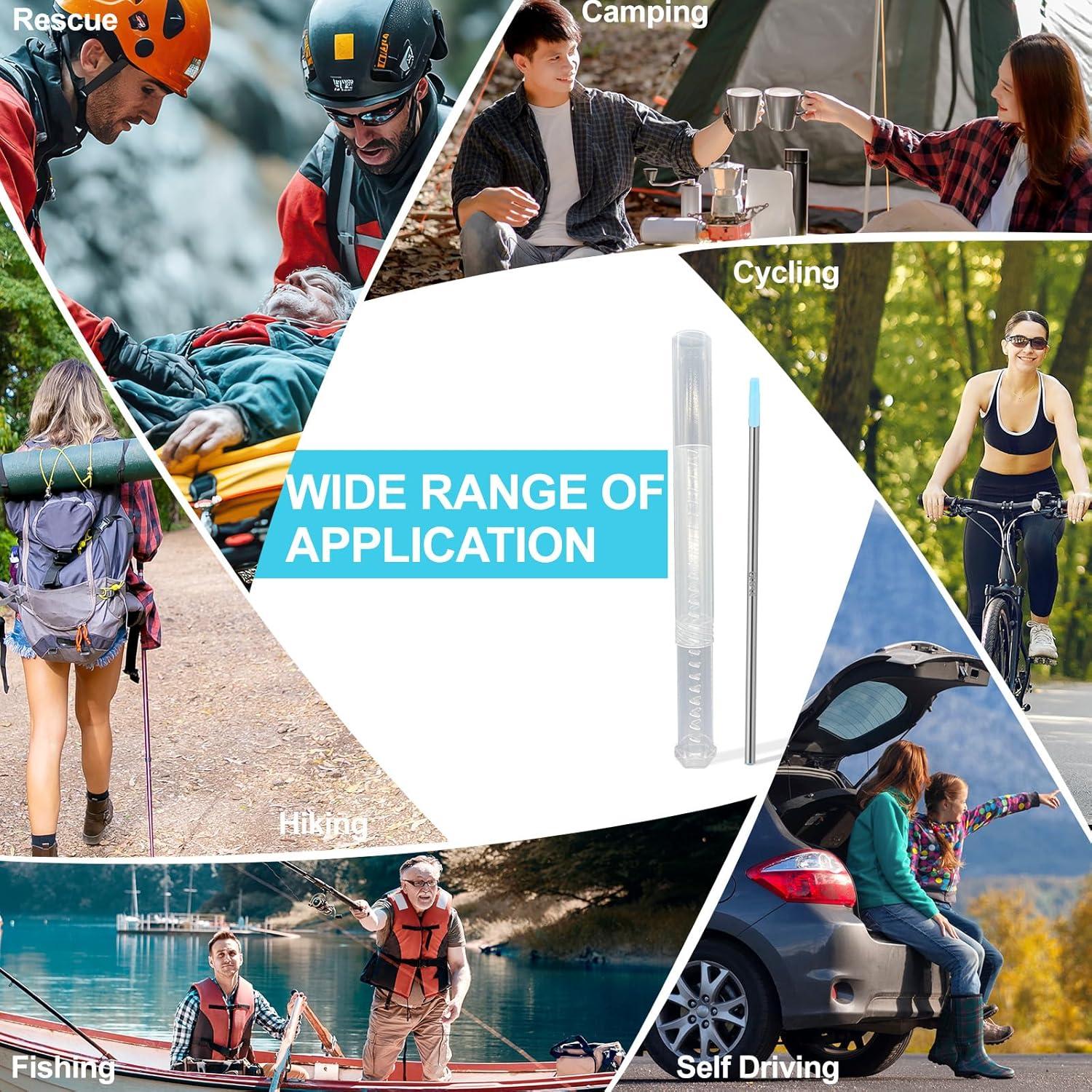 Filtro de Agua GLEFLE RG-632 Acero Inoxidable Portátil