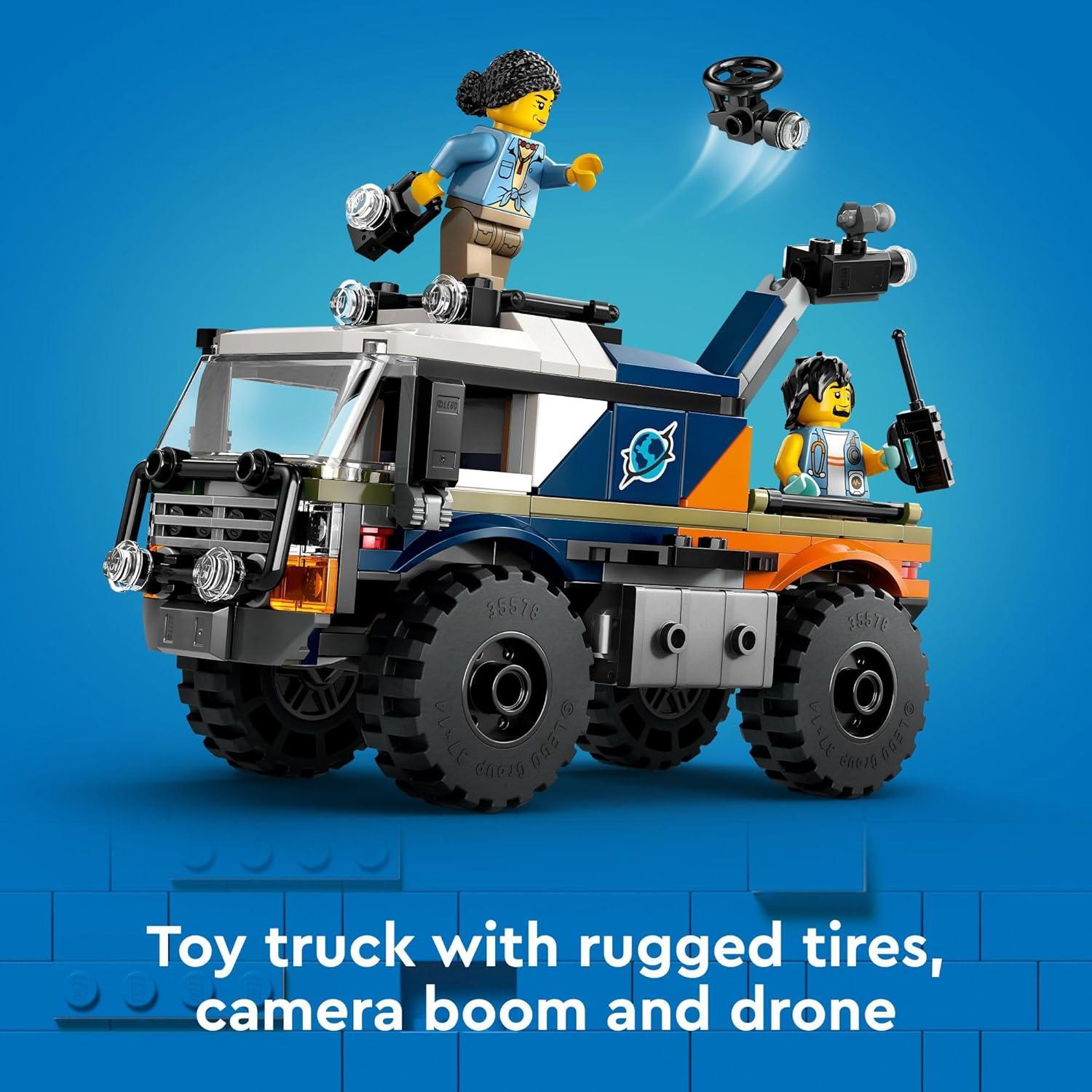 LEGO City Explorador Selva Camión Todo Terreno 314 Piezas