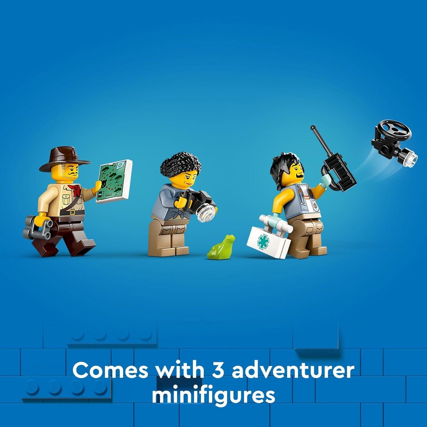 LEGO City Explorador Selva Camión Todo Terreno 314 Piezas