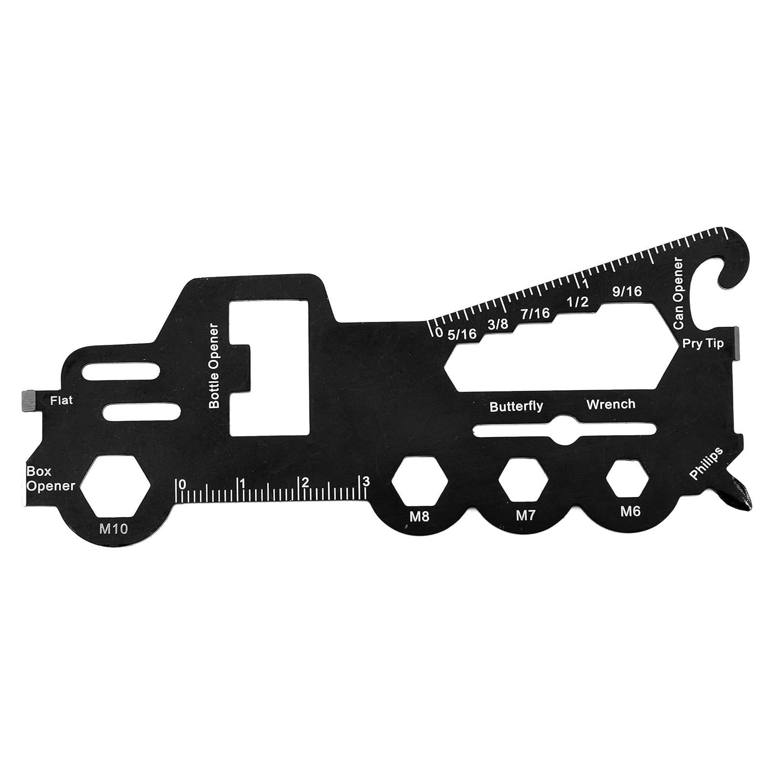 Tarjeta Multi-Herramienta SILVERHERO Grulla Acero Inoxidable