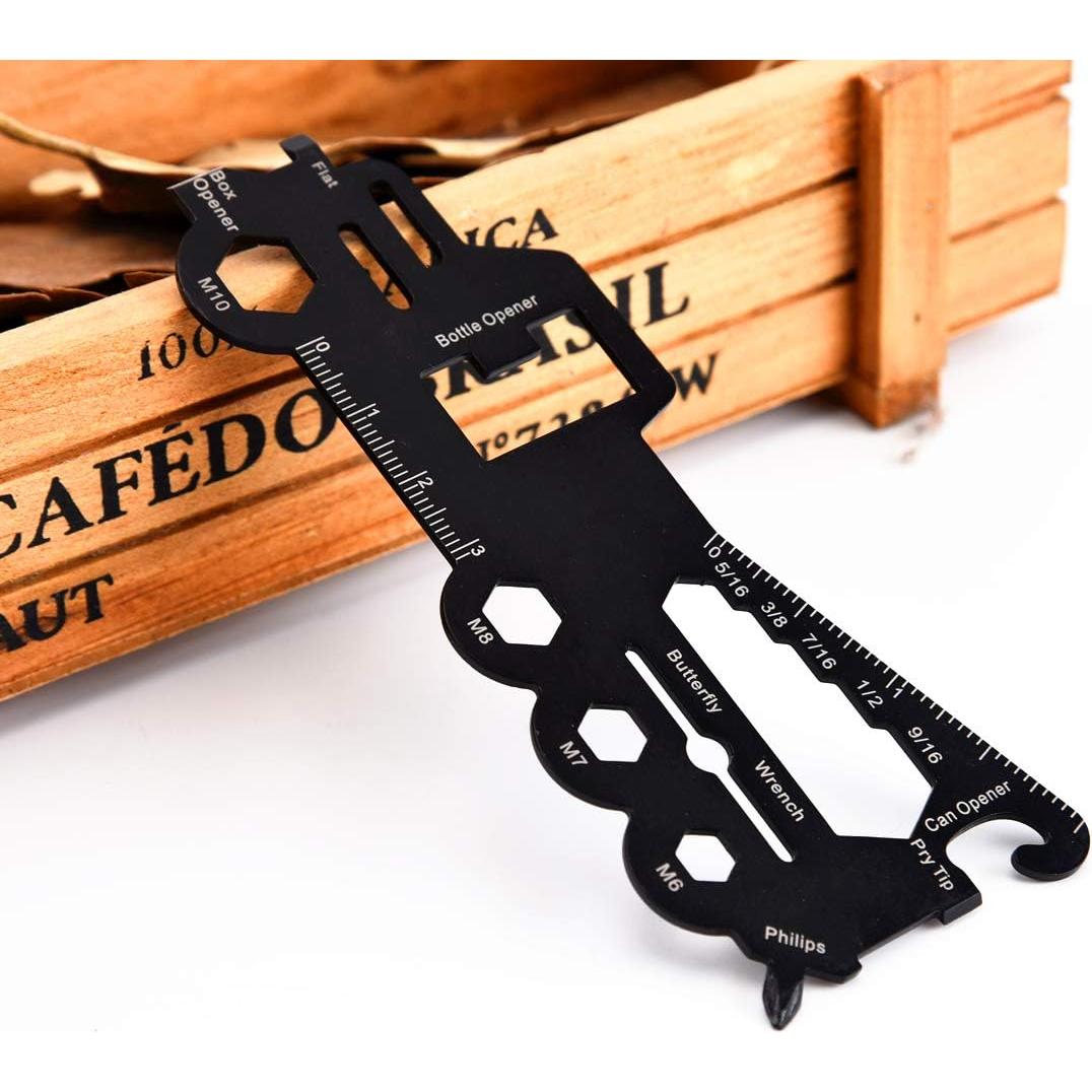 Tarjeta Multi-Herramienta SILVERHERO Grulla Acero Inoxidable