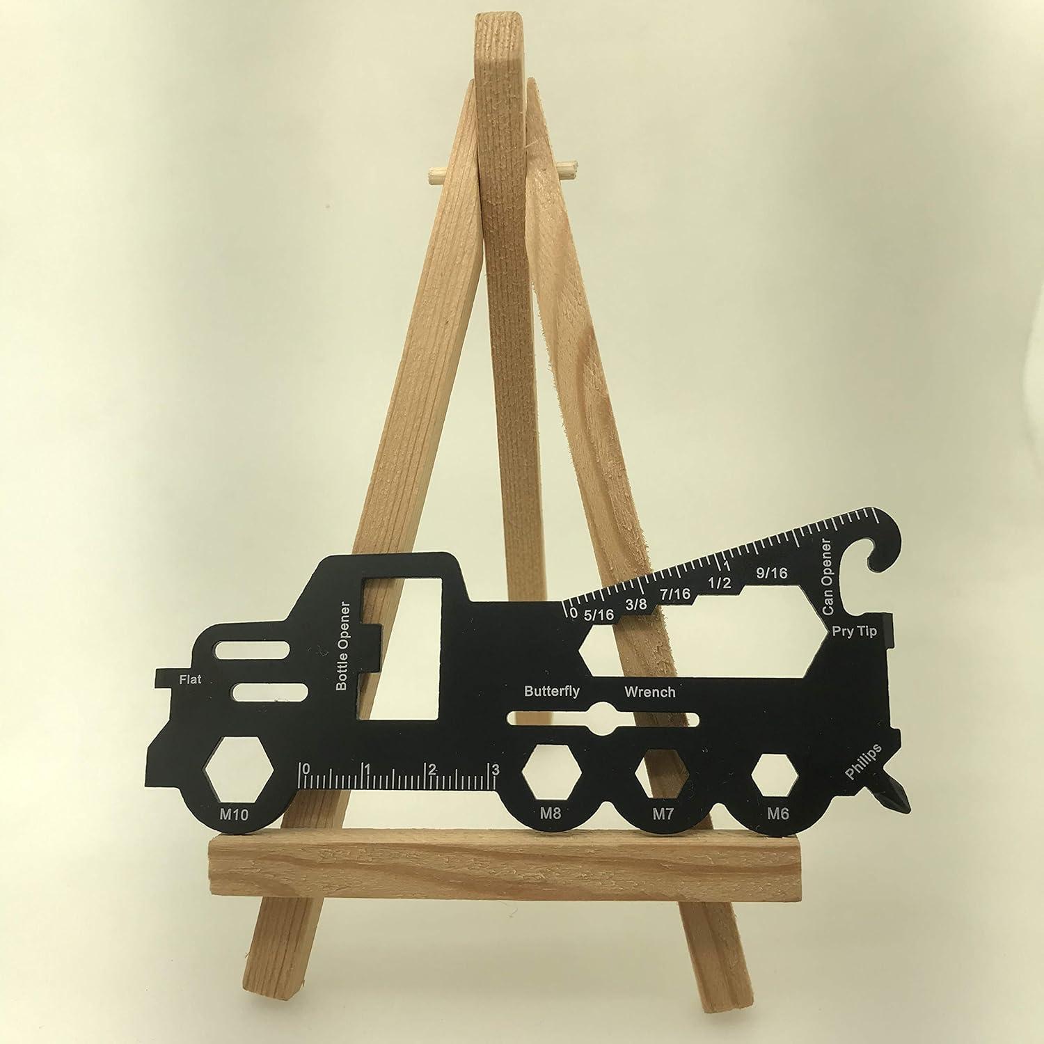 Tarjeta Multi-Herramienta SILVERHERO Grulla Acero Inoxidable