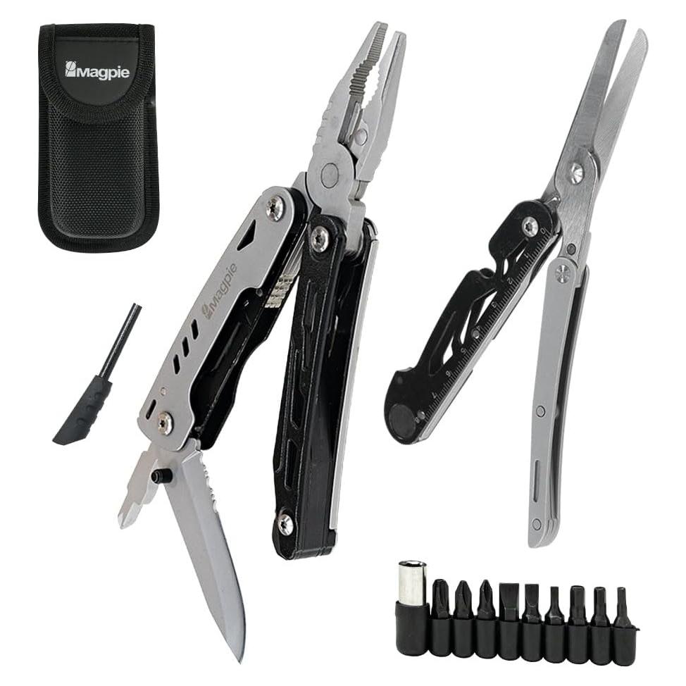 Multiherramienta Magpie 24 en 1, Alicates de Acero Inoxidable