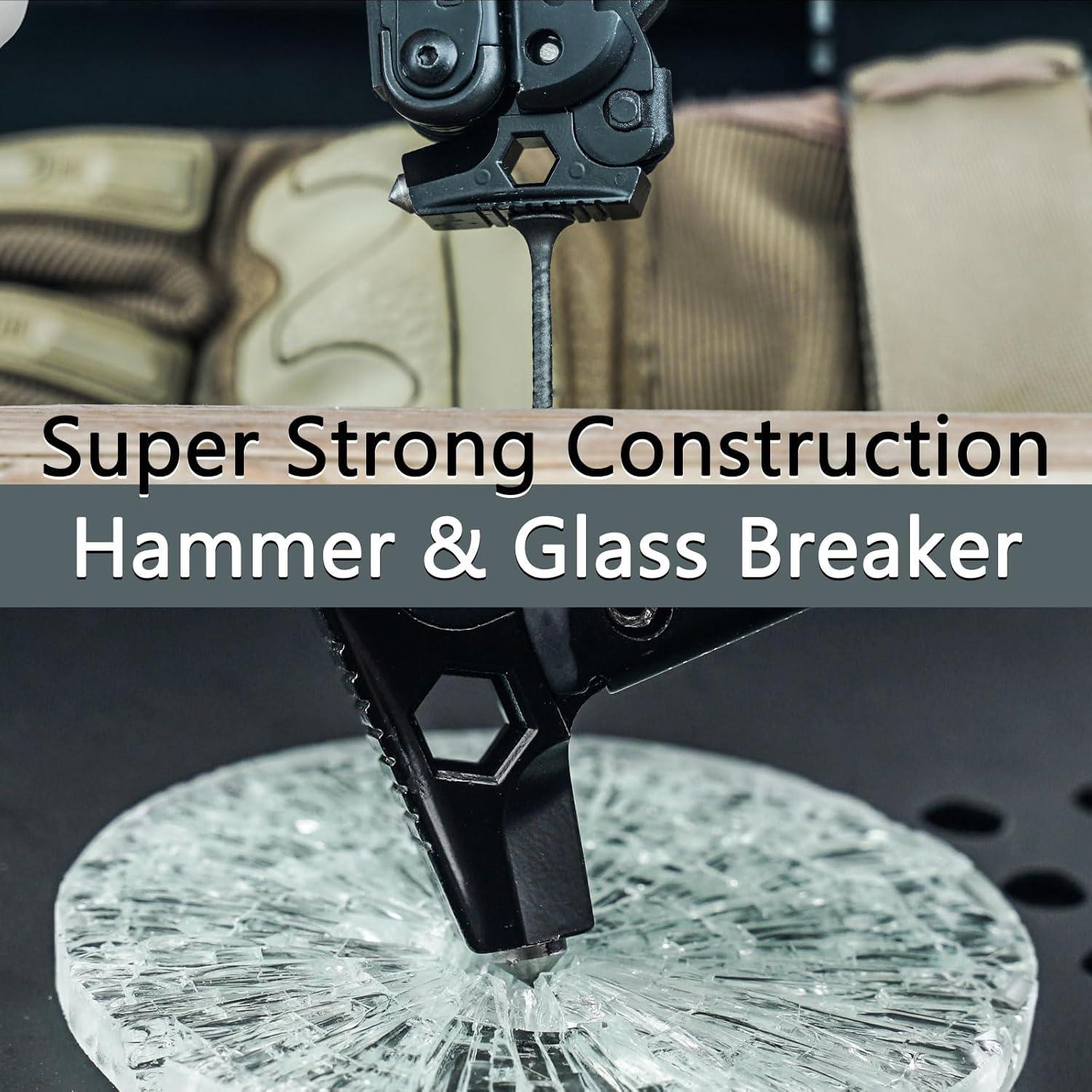 Multiherramienta 19 en 1 HX OUTDOORS Acero Inoxidable Negro