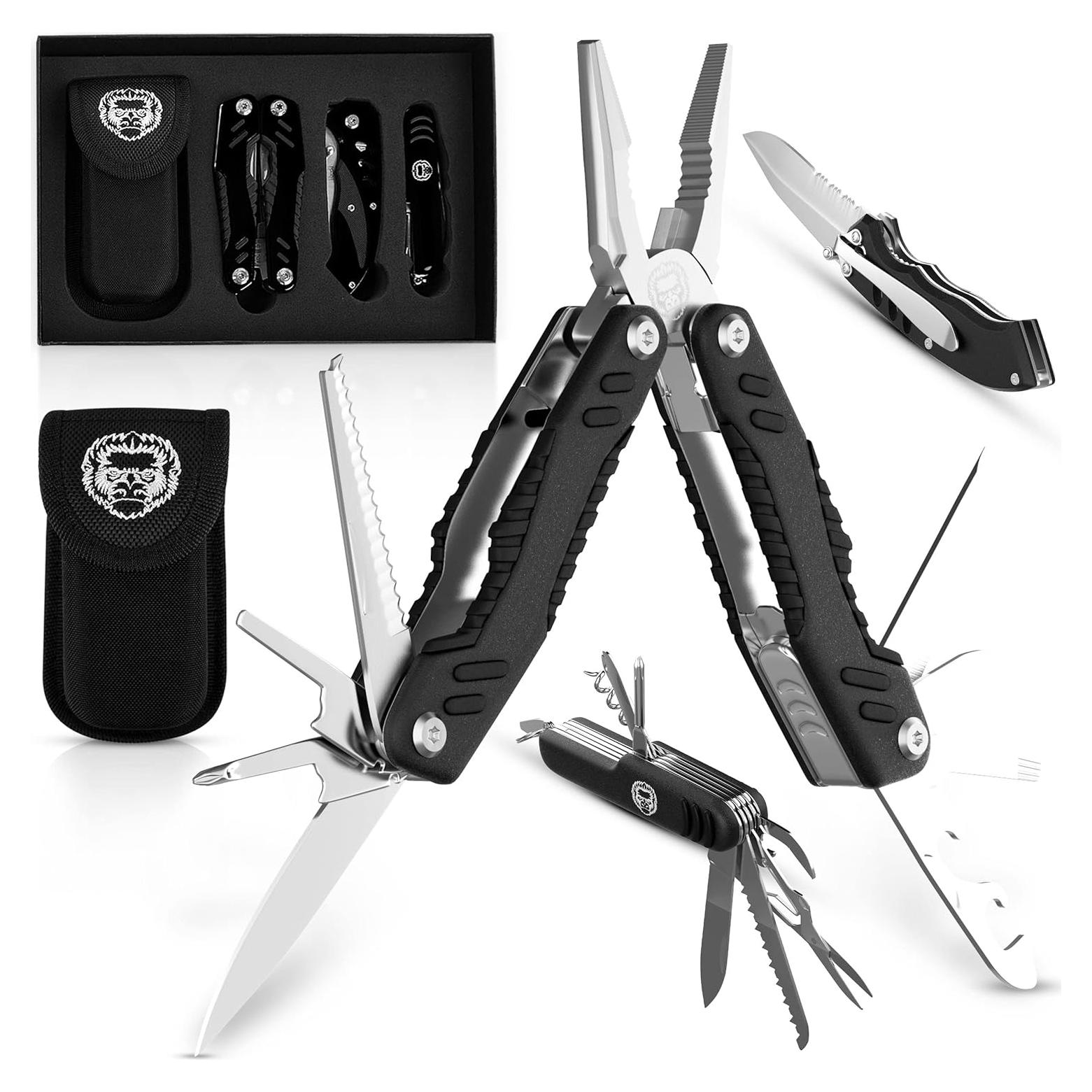 Juego de Cuchillos Utilitarios 3 Piezas Holtzman's Gorilla