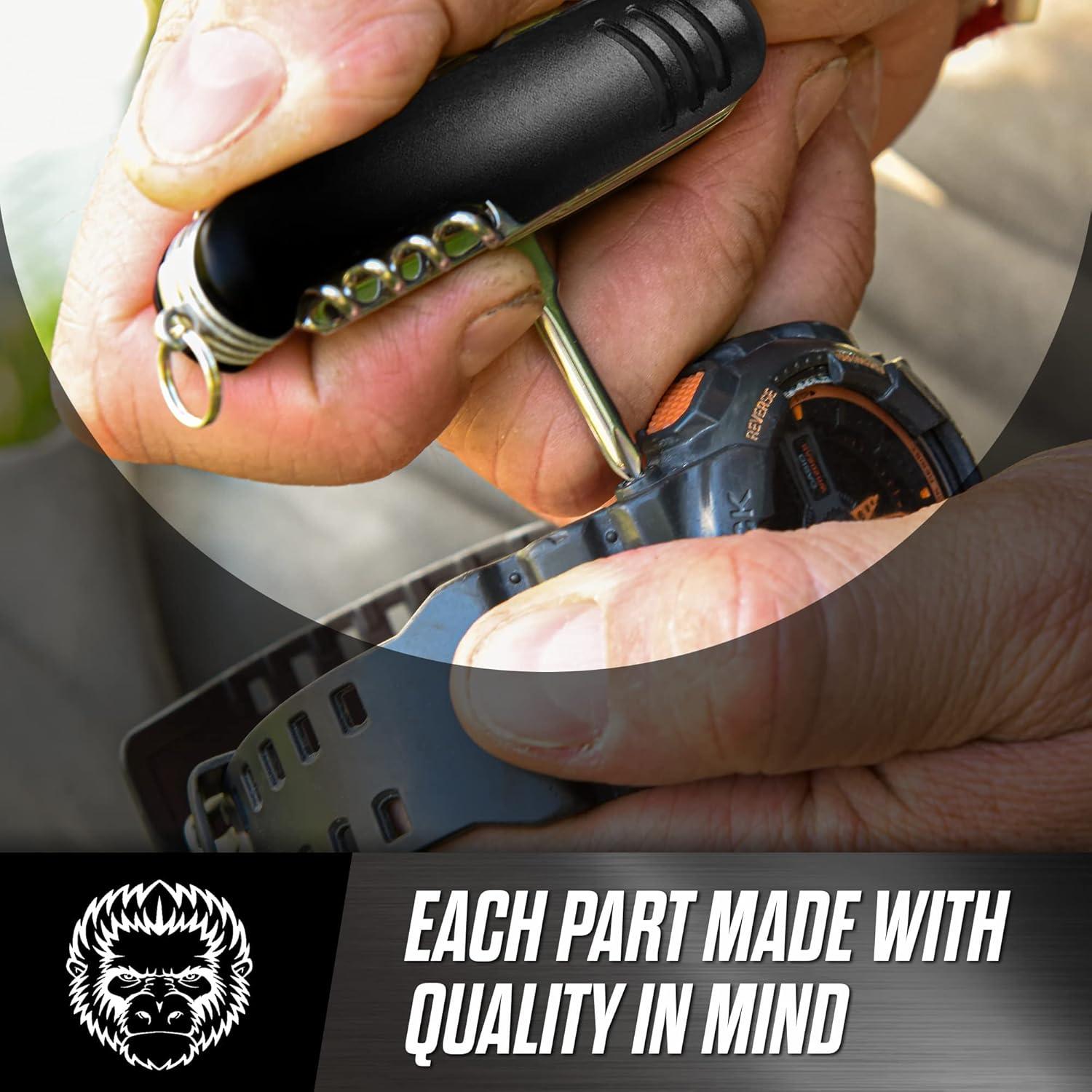 Juego de Cuchillos Utilitarios 3 Piezas Holtzman's Gorilla