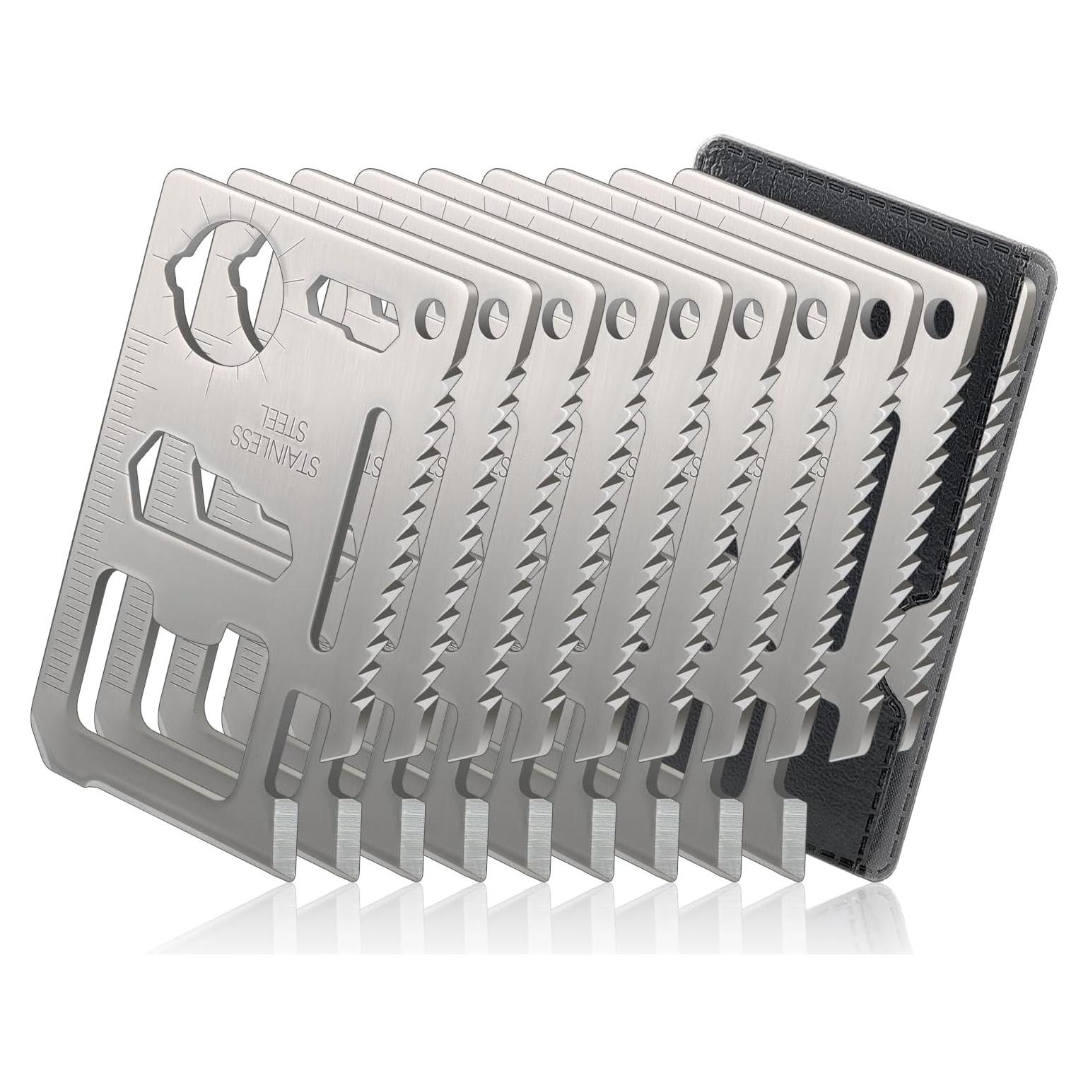 Multiherramienta 11-en-1 Weenkilly Tarjeta de Supervivencia