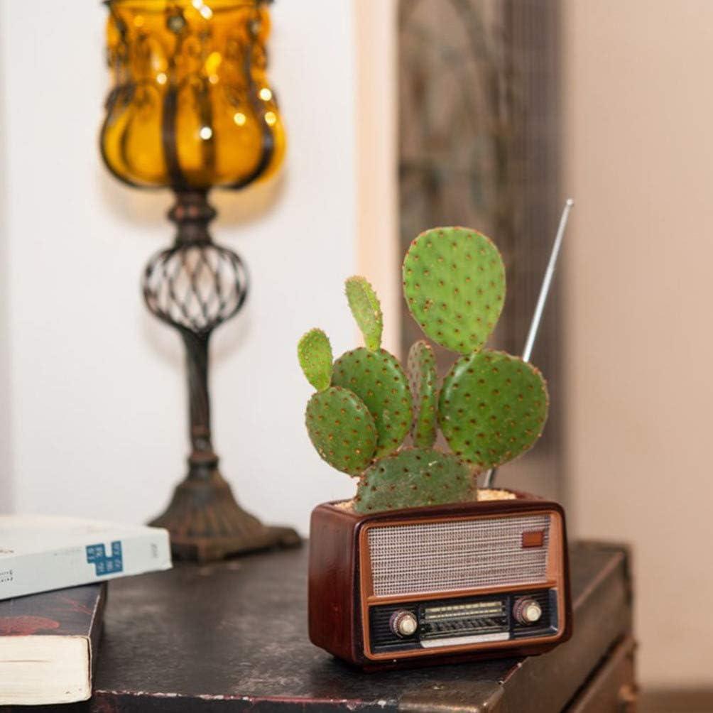 Maceta Retro BESTOYARD para Suculentas 12x6x7cm Drenaje