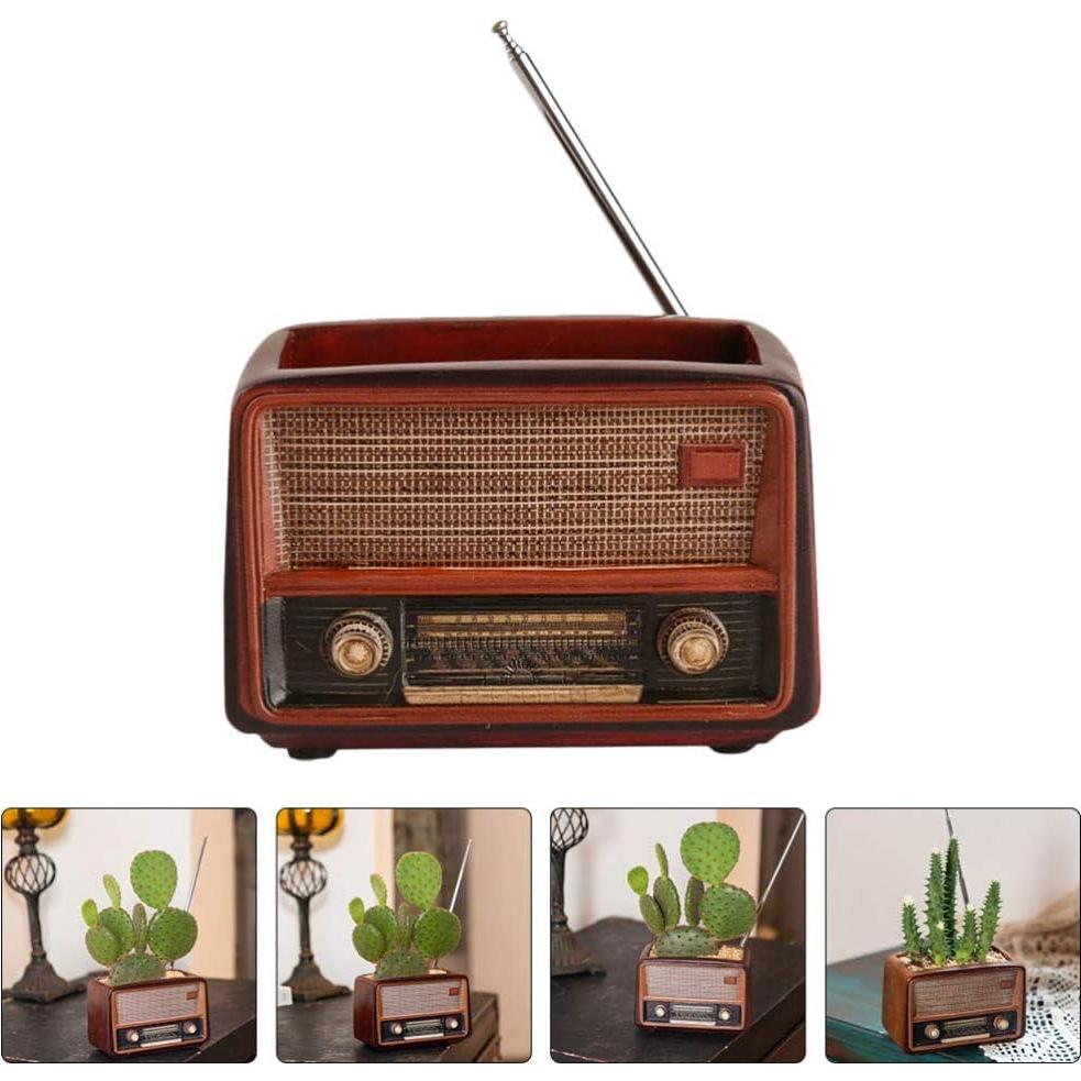 Maceta Retro BESTOYARD para Suculentas 12x6x7cm Drenaje