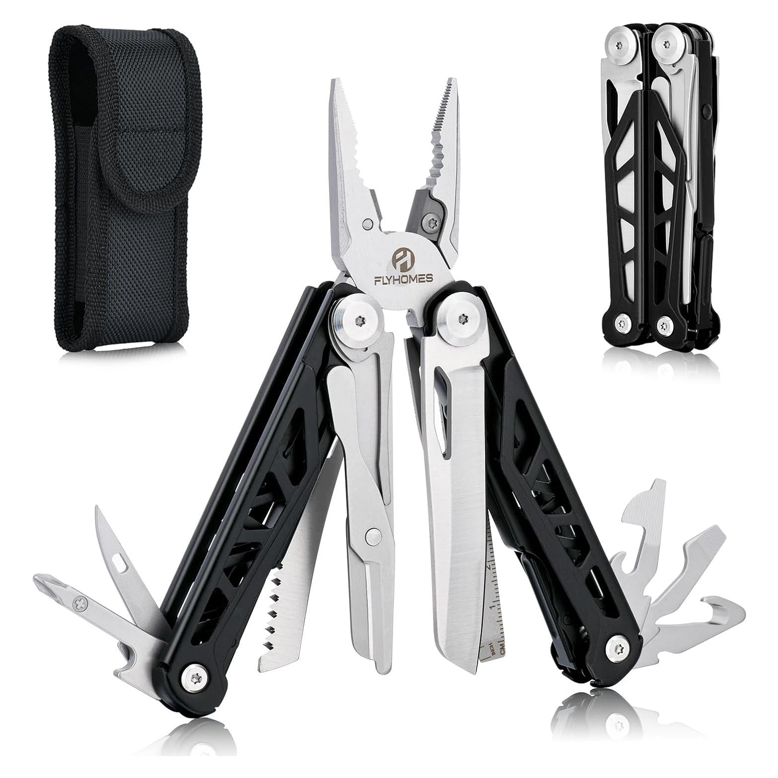 Multiherramienta FLYHOMES 16 en 1 Plegable para Camping