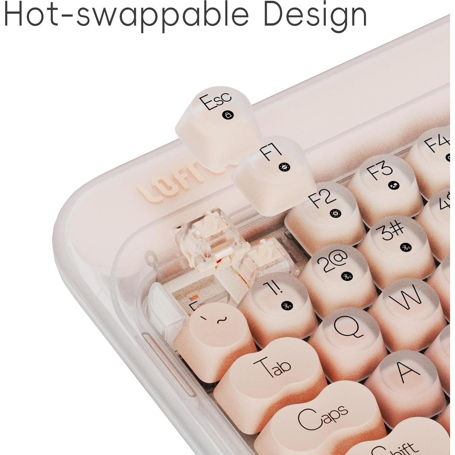 Teclado Mecánico LOFREE DOT Foundation 75% Recargable GATERON