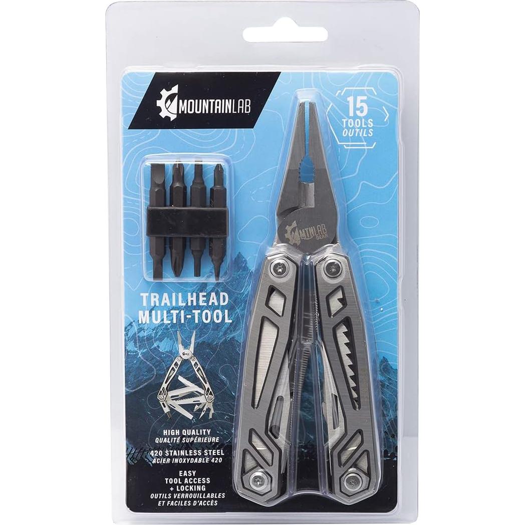 Multiherramienta Mountain Lab Trailhead 15 en 1 Acero Inoxidable