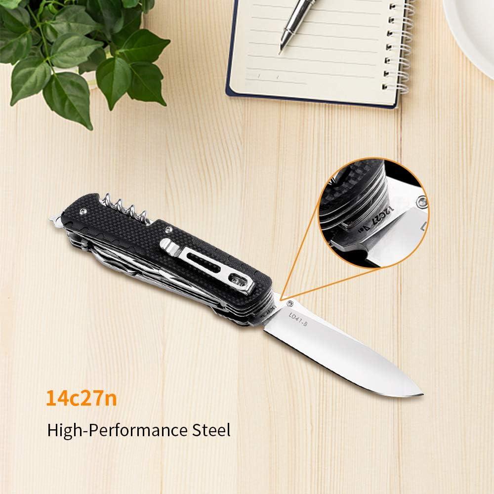 Cuchillo Plegable Ruike LD41 Multiusos 19.94 cm Negro