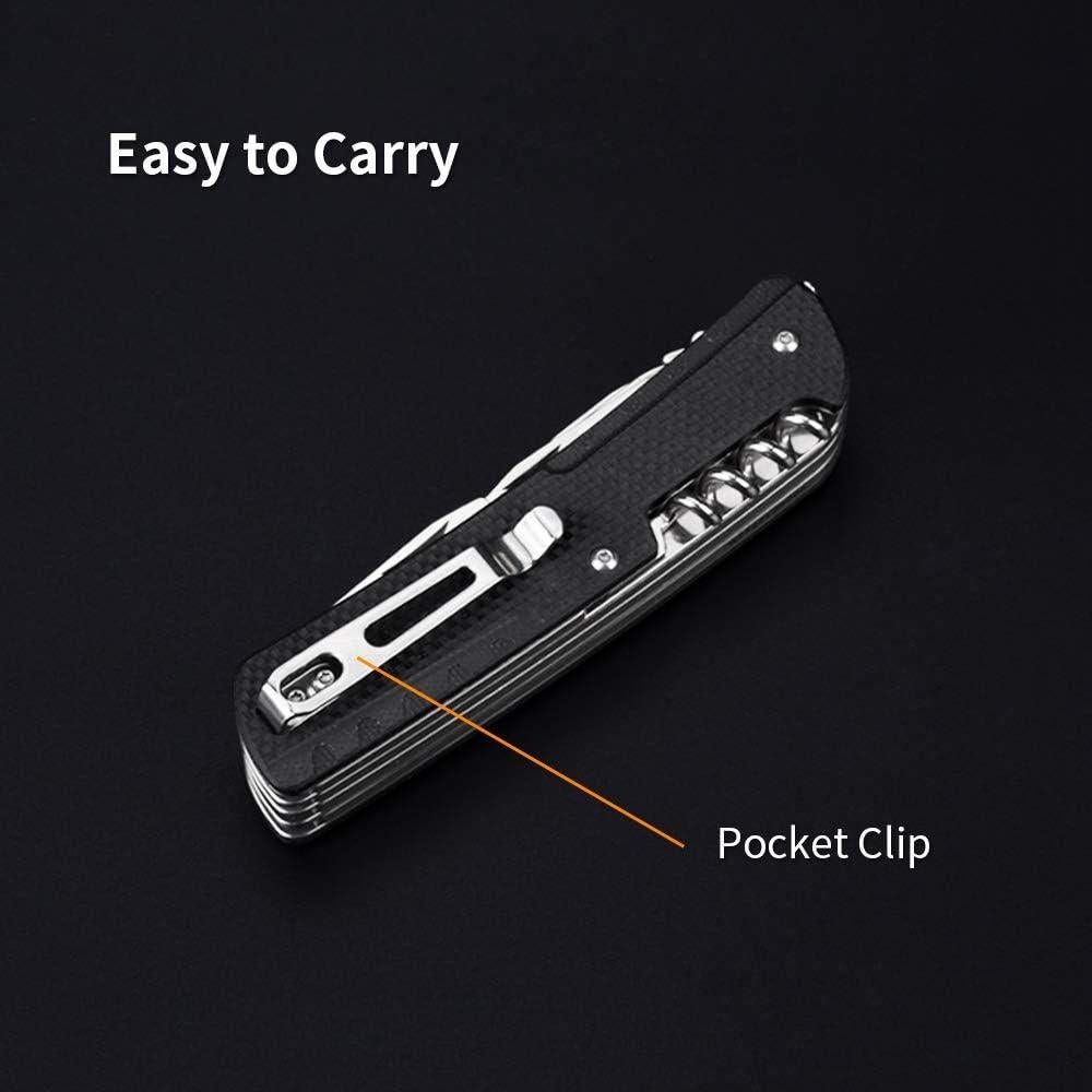 Cuchillo Plegable Ruike LD41 Multiusos 19.94 cm Negro