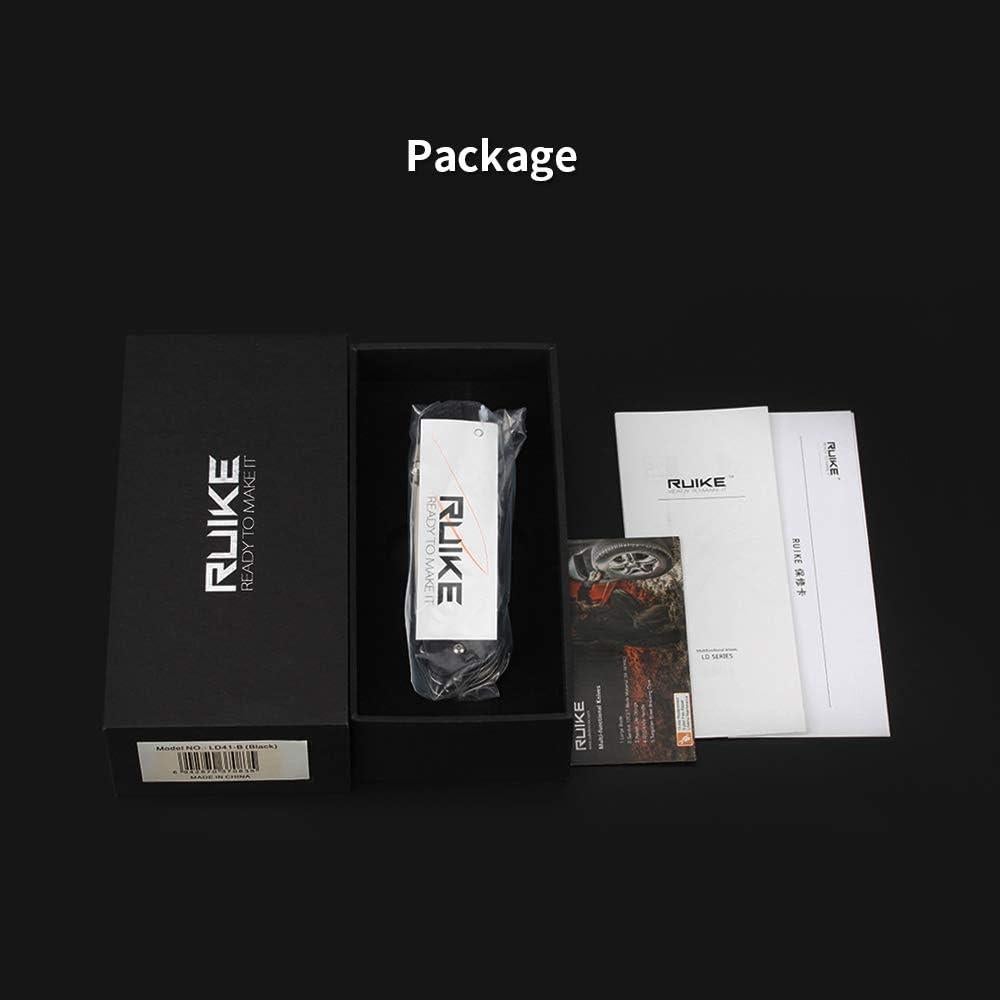 Cuchillo Plegable Ruike LD41 Multiusos 19.94 cm Negro