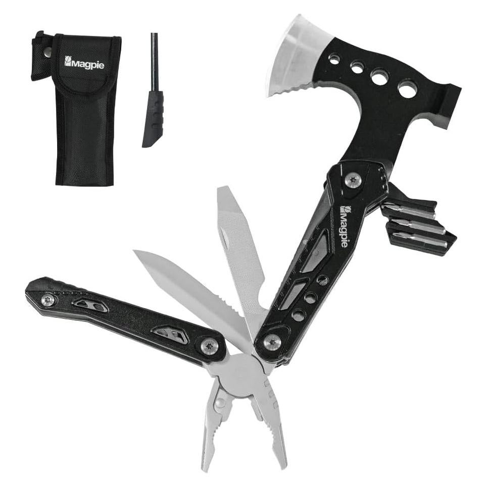 Hacha Multiherramienta Magpie 18 en 1 Acero Inoxidable