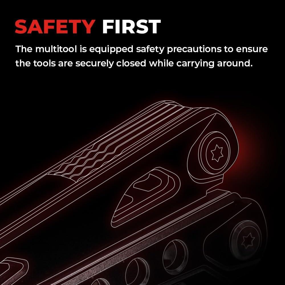 Hacha Multiherramienta Magpie 18 en 1 Acero Inoxidable