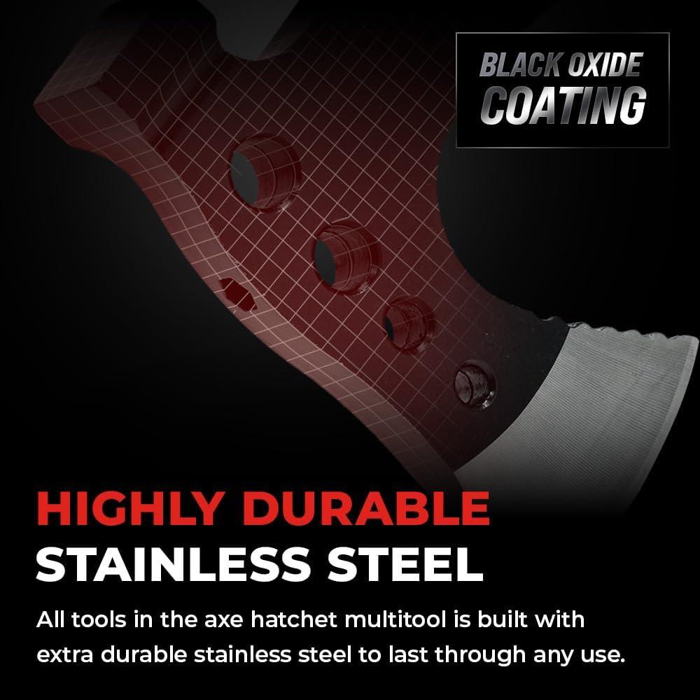 Hacha Multiherramienta Magpie 18 en 1 Acero Inoxidable