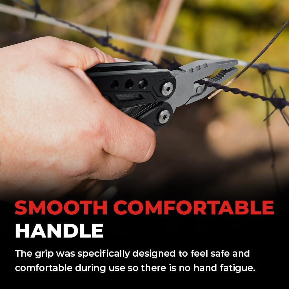 Hacha Multiherramienta Magpie 18 en 1 Acero Inoxidable